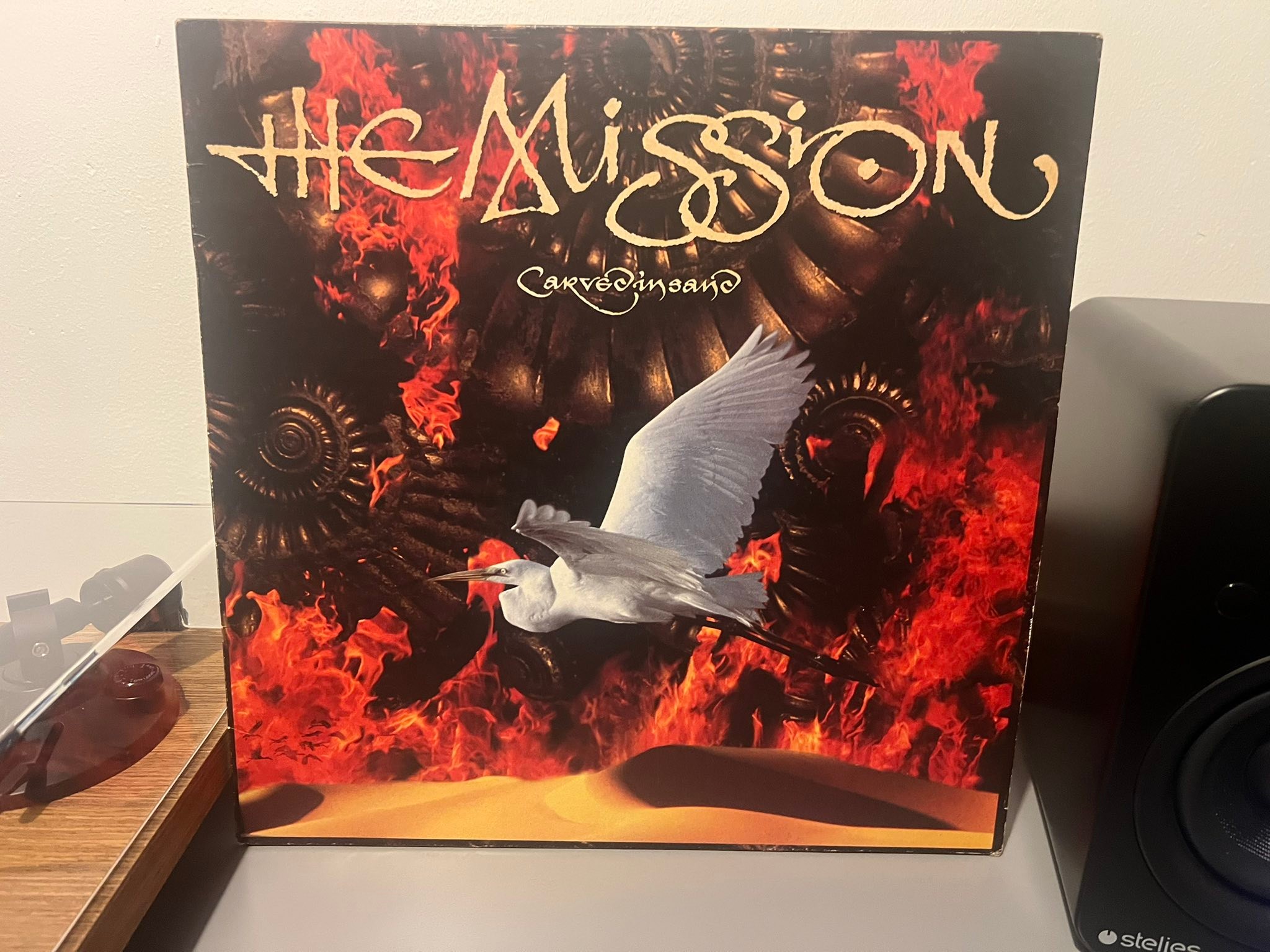 Another offering from 1990 The Mission - Carved in Sand. A little 