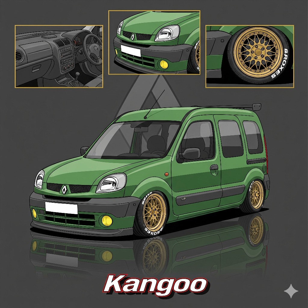 Renault Kangoo 😲 χου? S 3 Kangoo YOUR LOCAL NOISE