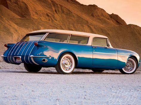 1954 Corvette nomad concept car via classic cars