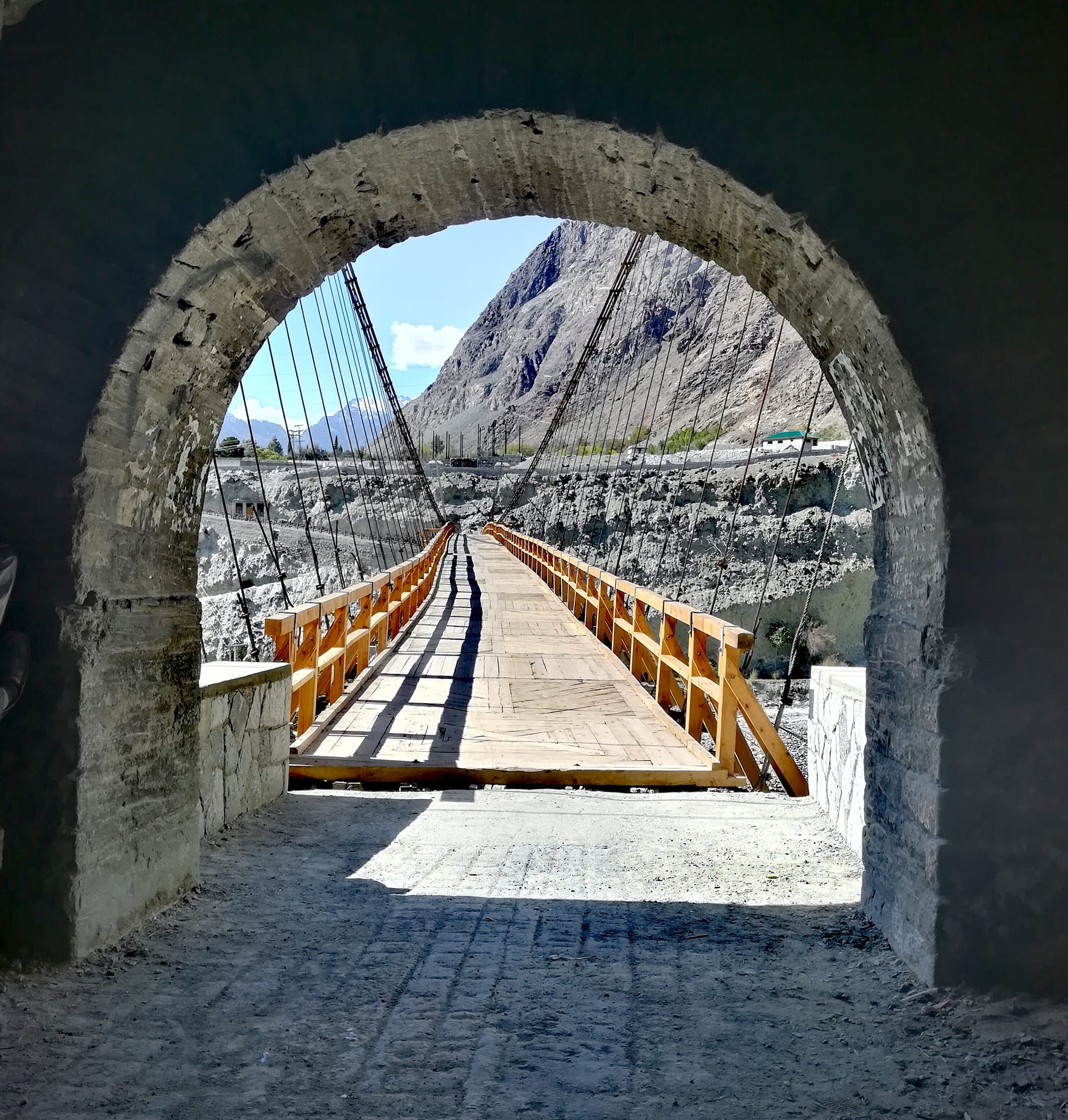 The Danyore Suspension Bridge is in... - Rj Nasir Reflections | Facebook