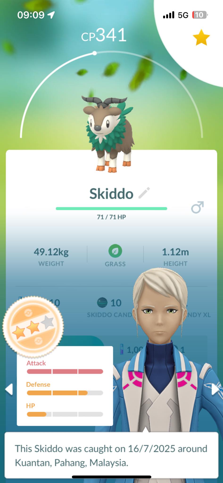 Are Skiddo and Gogoat region locked in Pokémon Go?