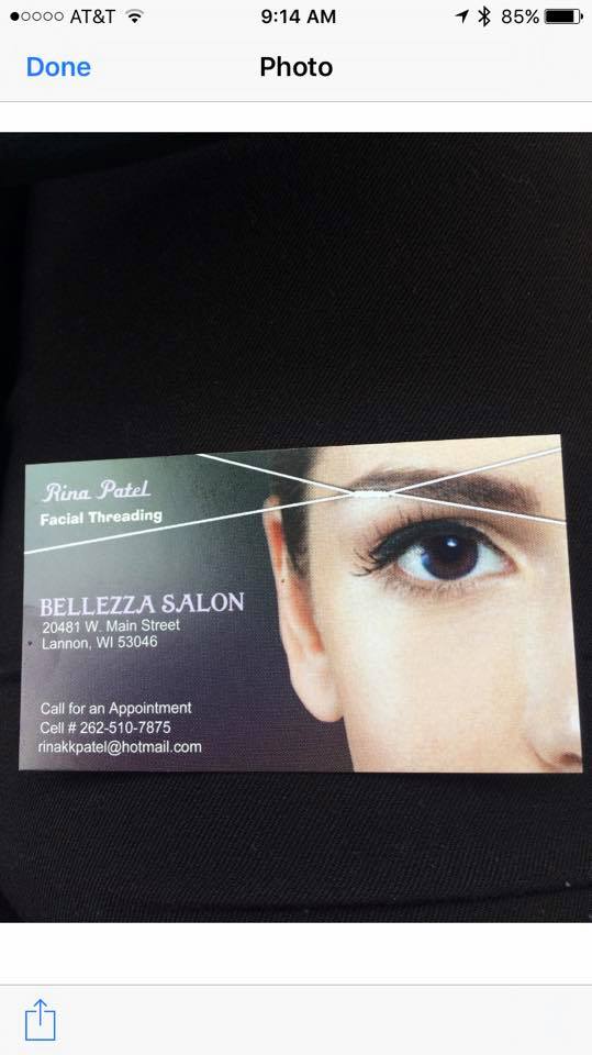 Rina's Eyebrow Threading
