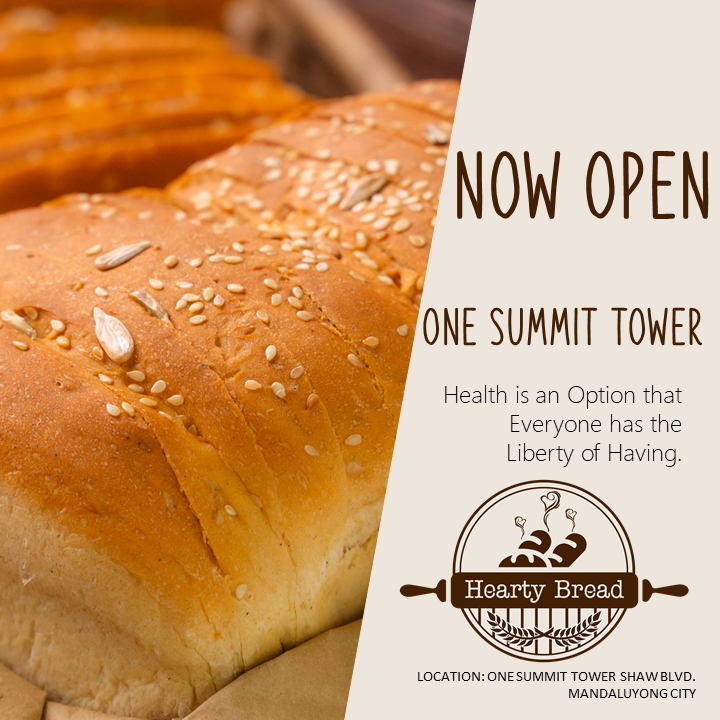 Hearty Bread We Re Now Open In One Summit Tower G F Facebook