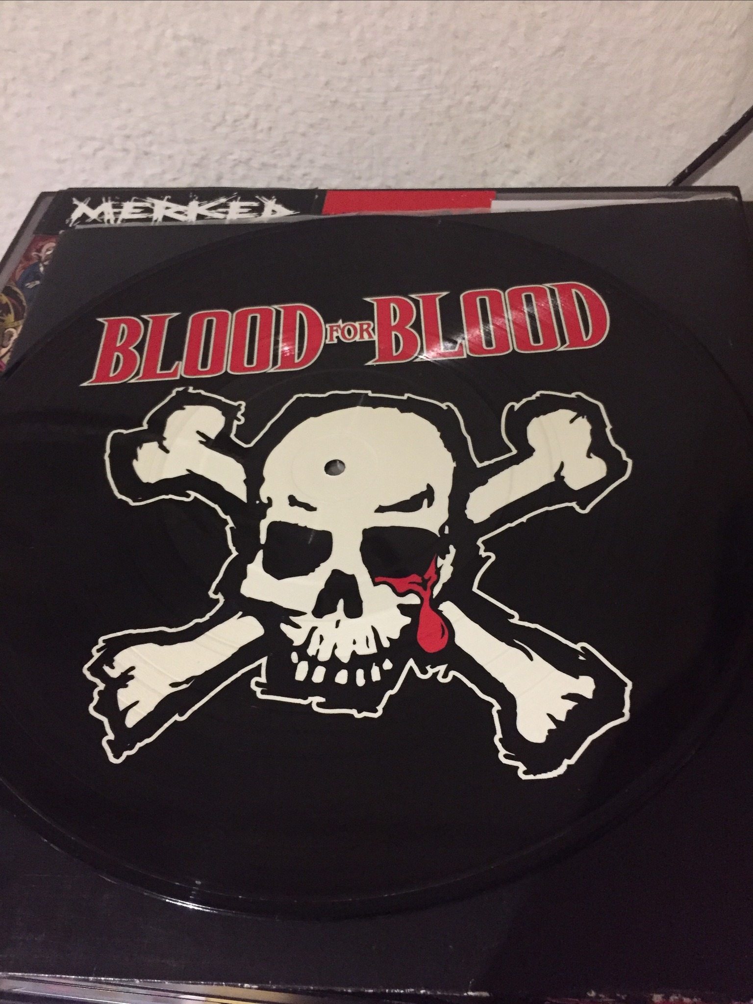 Blood for Blood - Outlaw anthens - limited picture disc press The