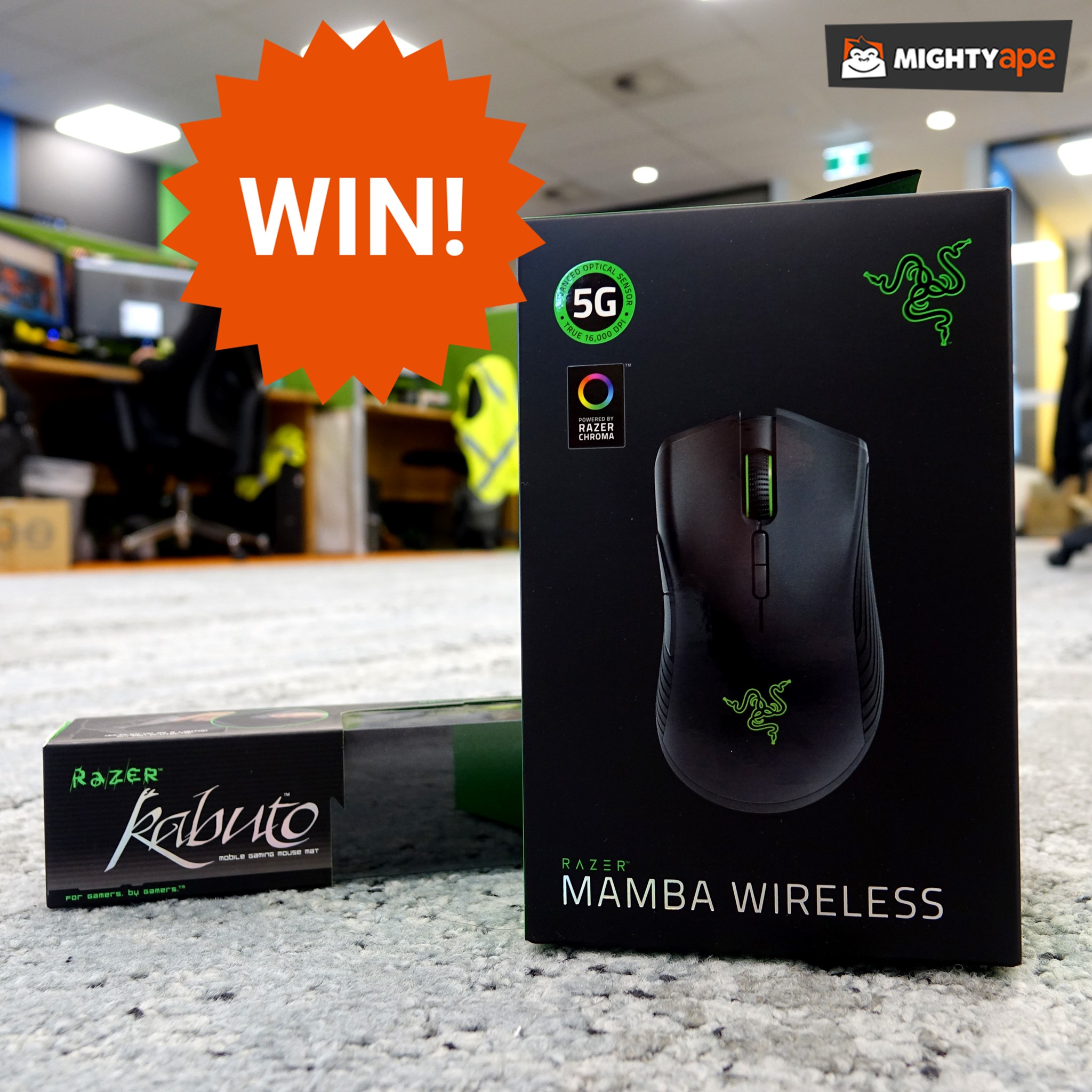Today we have TWO of these wonderful Razer Goliathus Overwatch D