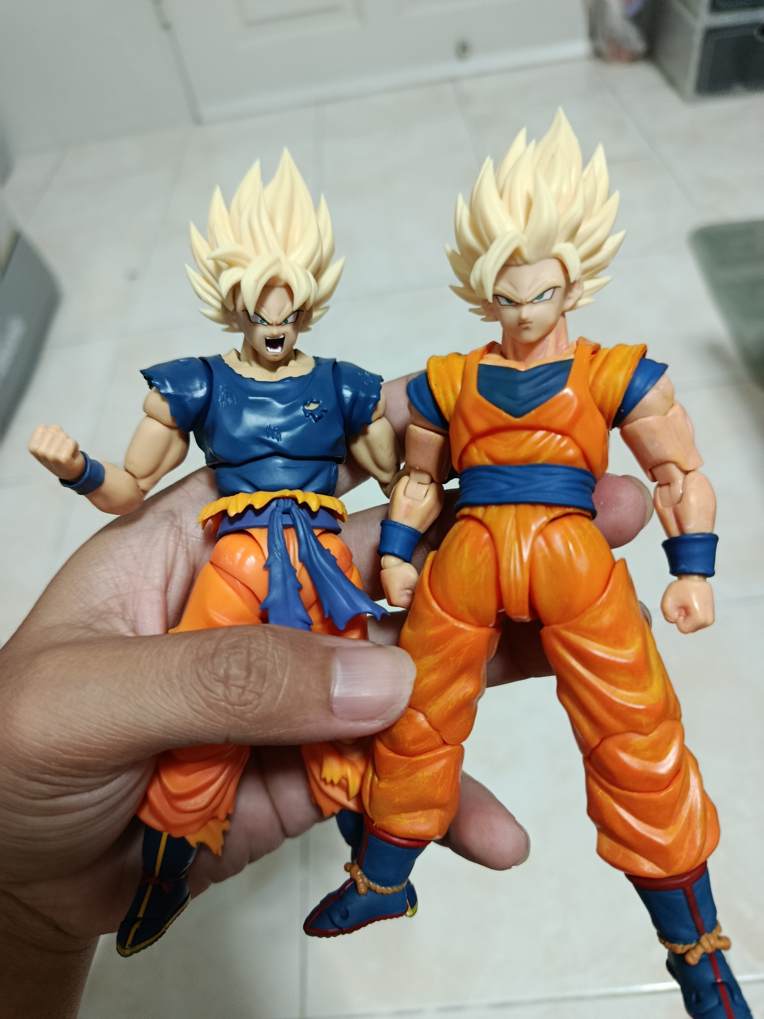SSJページ Test DKO Head ssj1 & ssj2, This colour it's so 🔥🔥🔥🔥🔥🔥