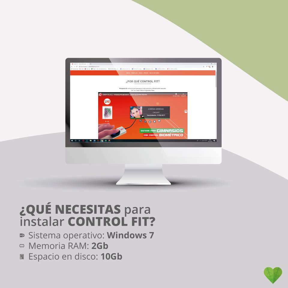 🙌🏻Para instalar... - Control Fit - Software para gimnasios | Facebook