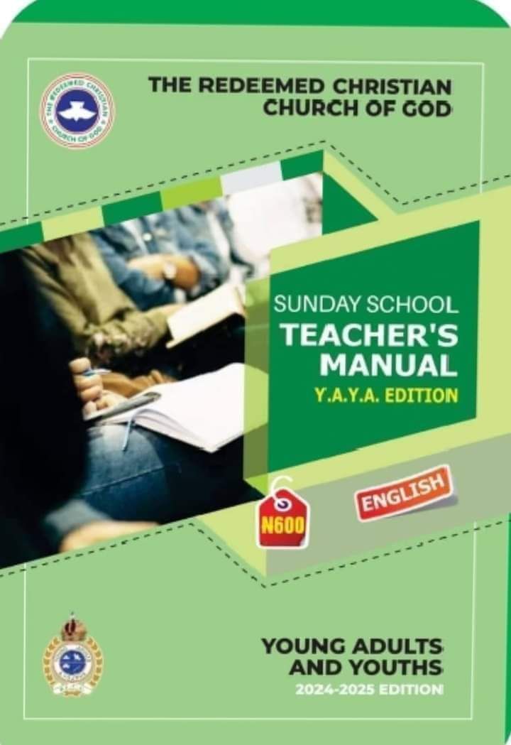 RCCG SUNDAY SCHOOL TEACHER'S MANUAL