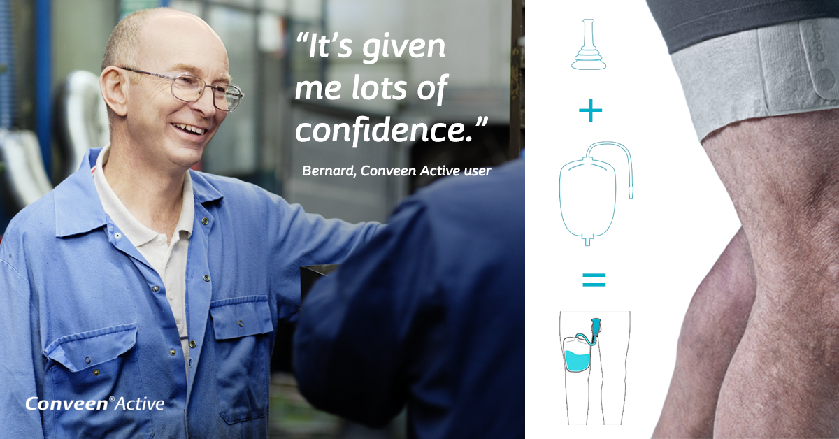 Coloplast - Proper management of male #bladder incontinence can put an ...