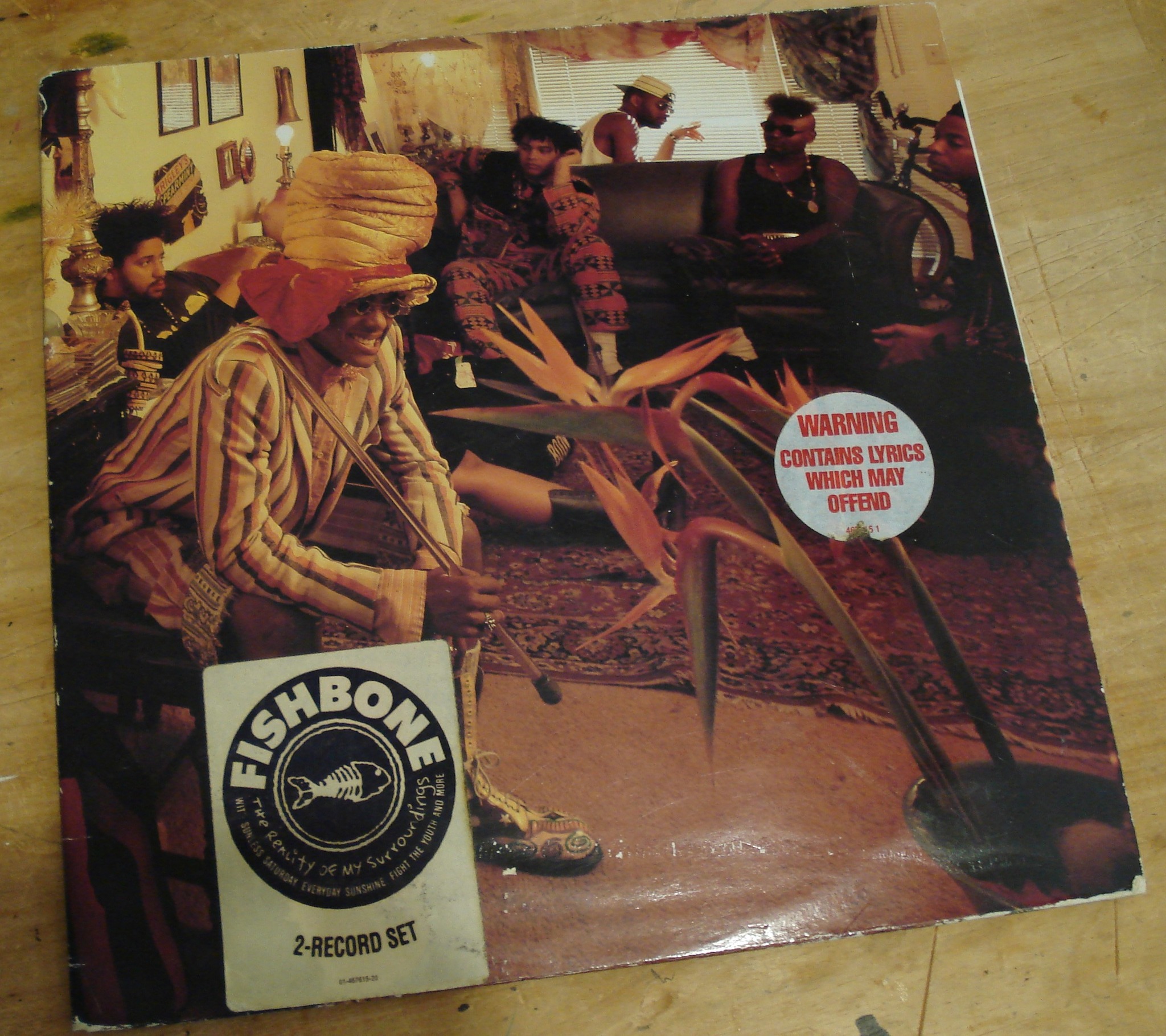 Fishbone releases The Reality of My Surroundings on April 23rd, 1991
