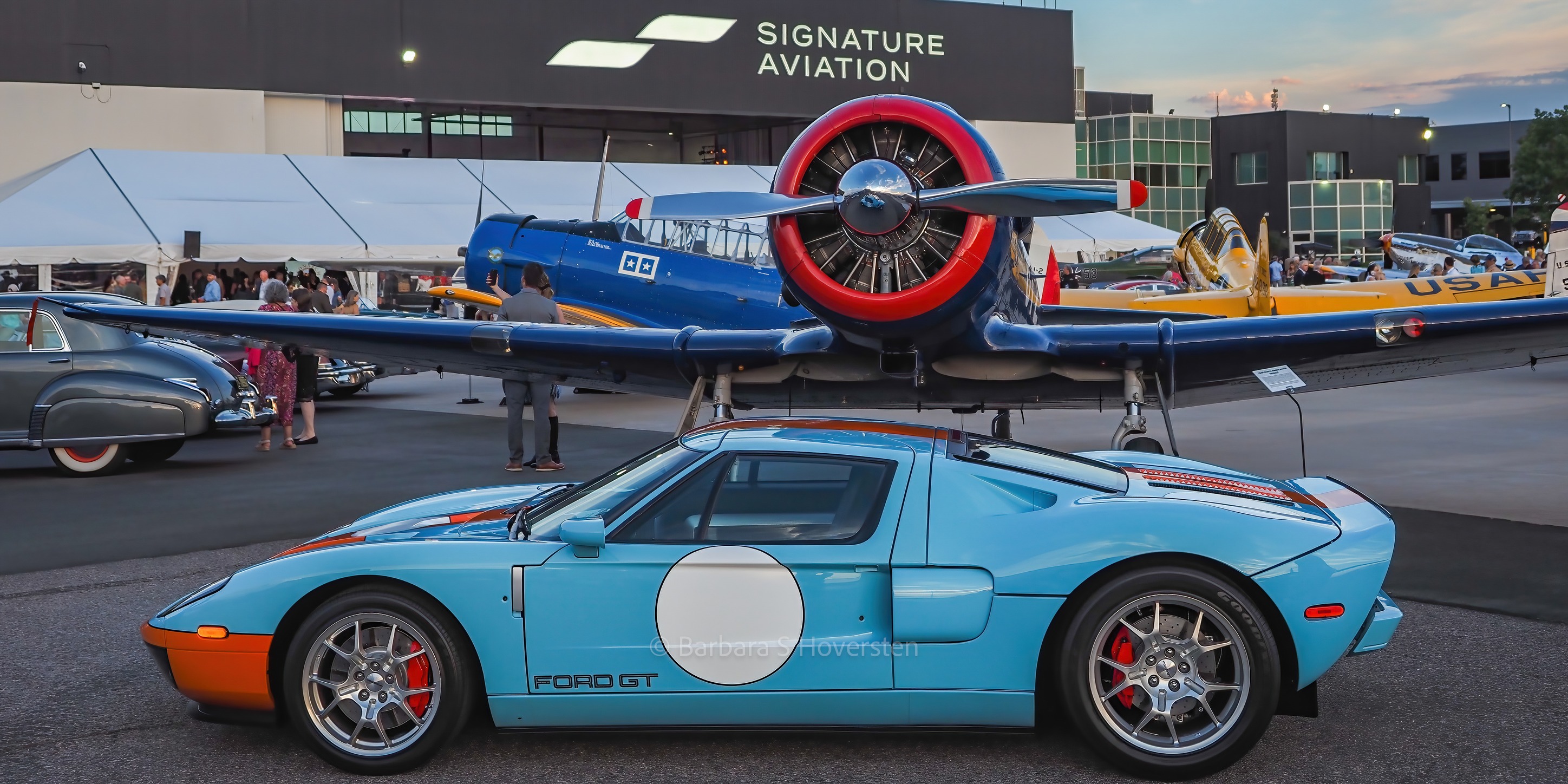 We can't forget the cars and motorcycles, and there were some
