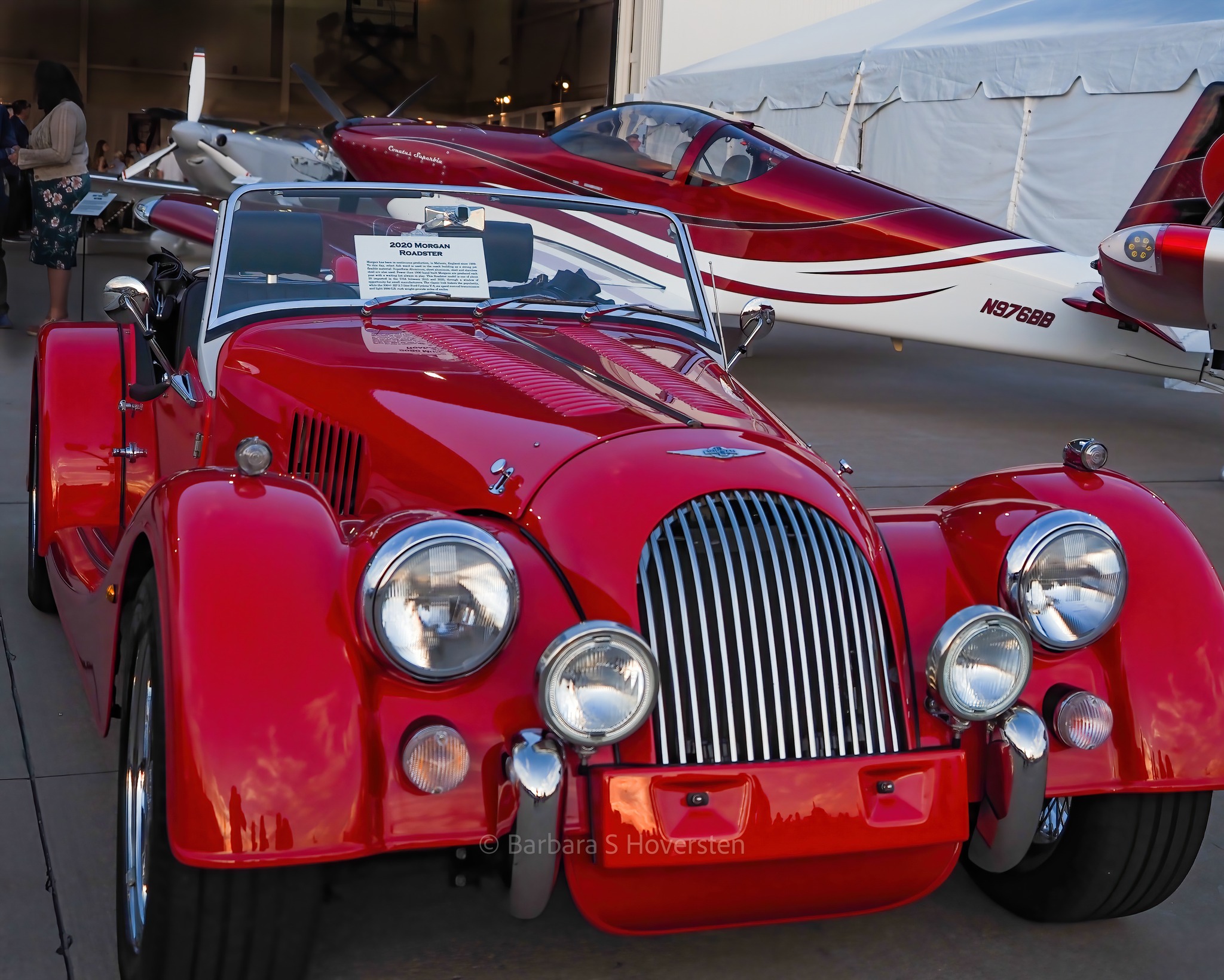 We can't forget the cars and motorcycles, and there were some