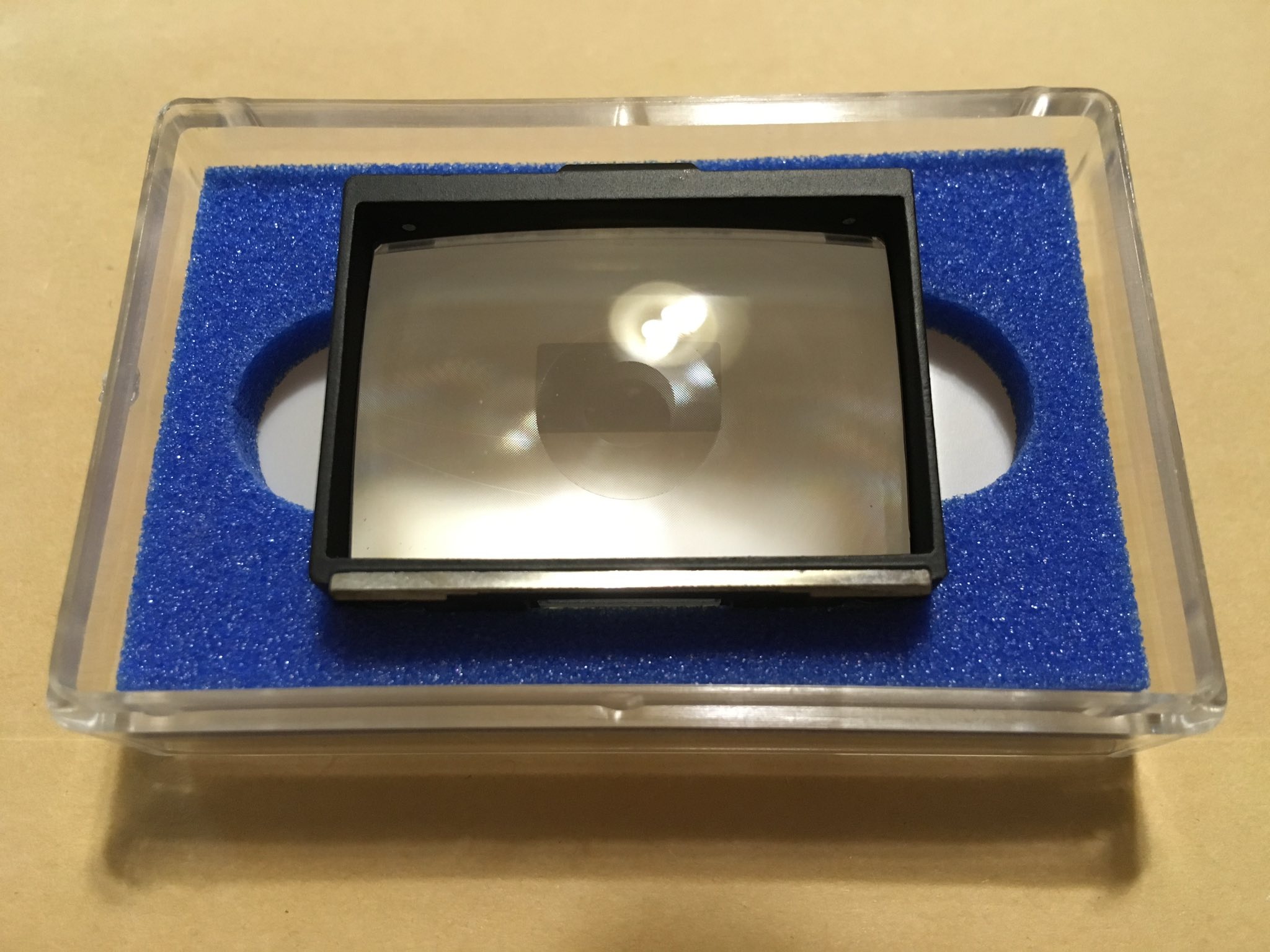 Canon F-1 focusing screen type