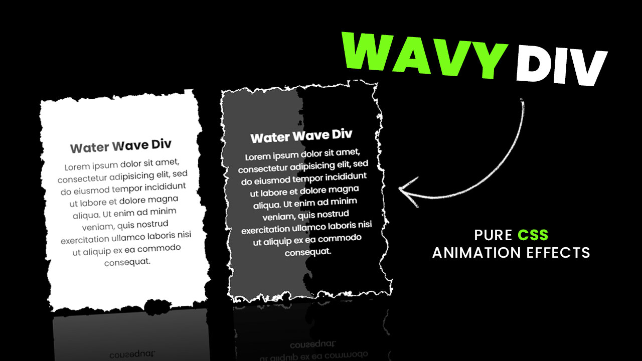 Pure CSS Wavy Div... - Online Tutorials - Youtube Channel