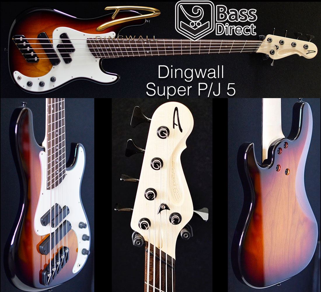 Check out this fab new Dingwall Super PJ 5 with Swamp ash body