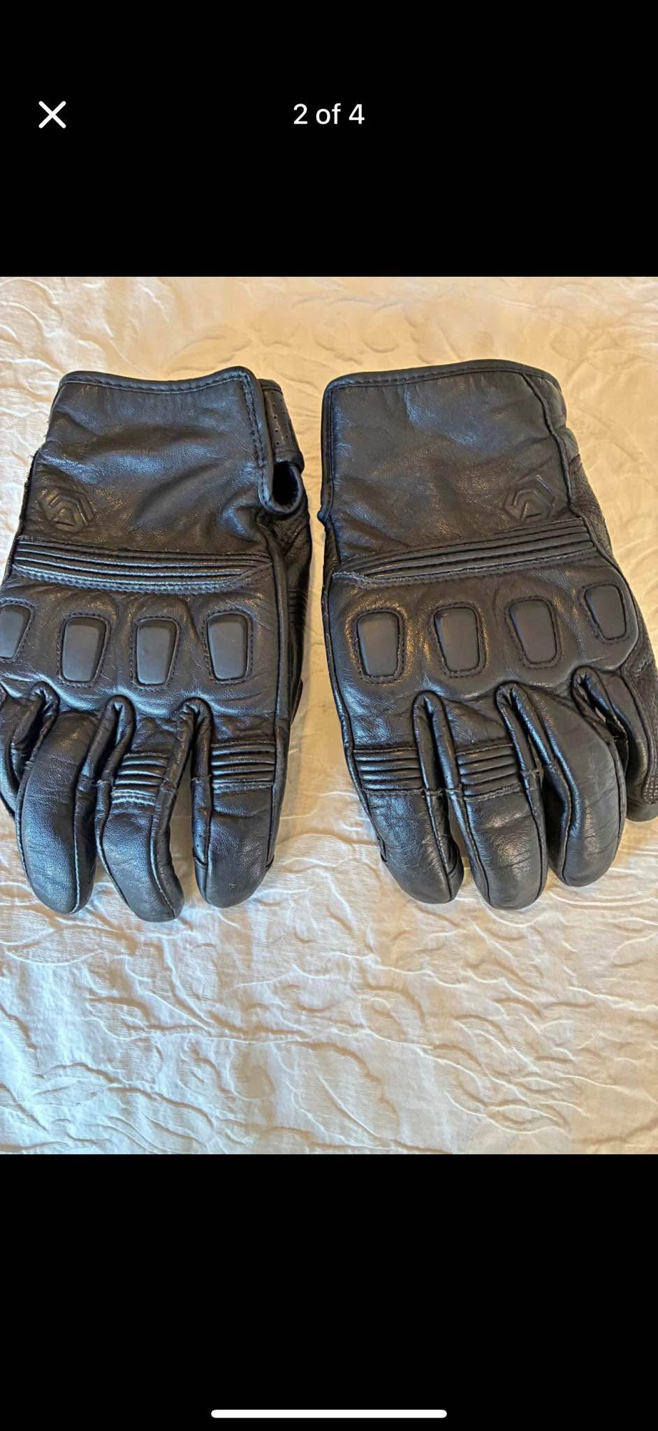 Reax (Tasker Motorcycle Leather gloves) - Gloves & Mittens - Thornton ...