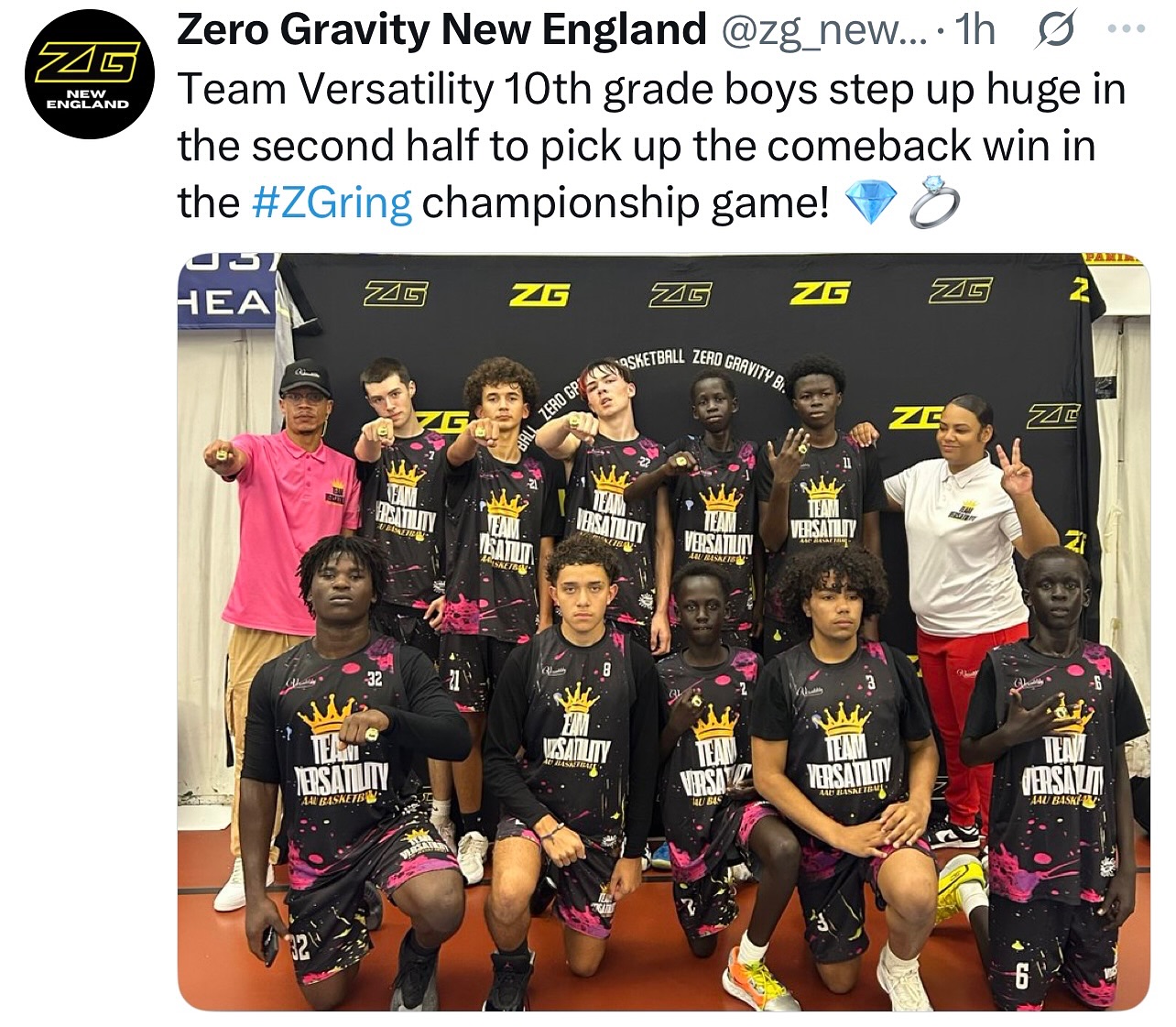Team Versatility - AAU Basketball | Manchester NH