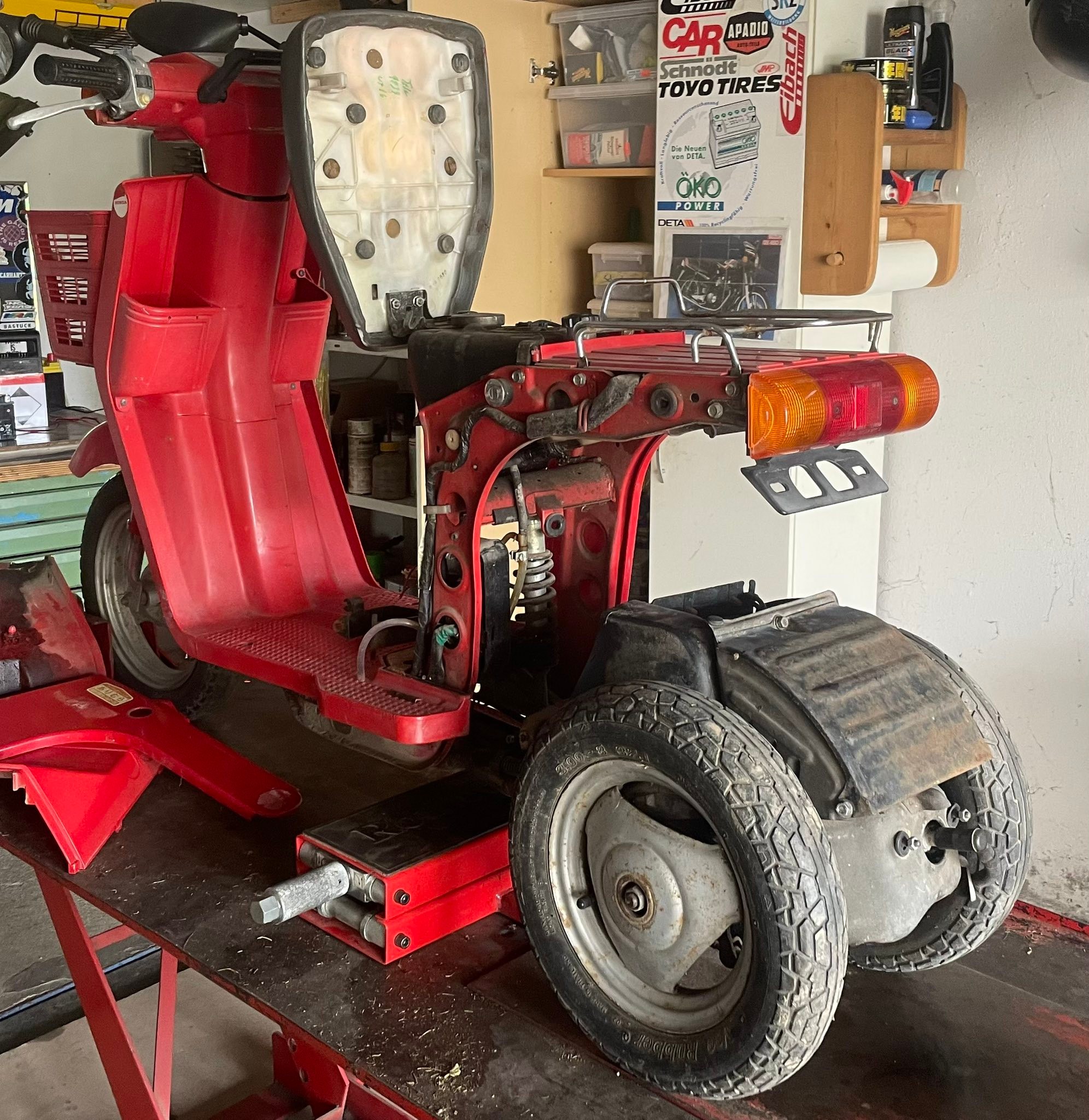 I am looking for an exhaust for a Honda Gyro Joy (TG50, NN50MD