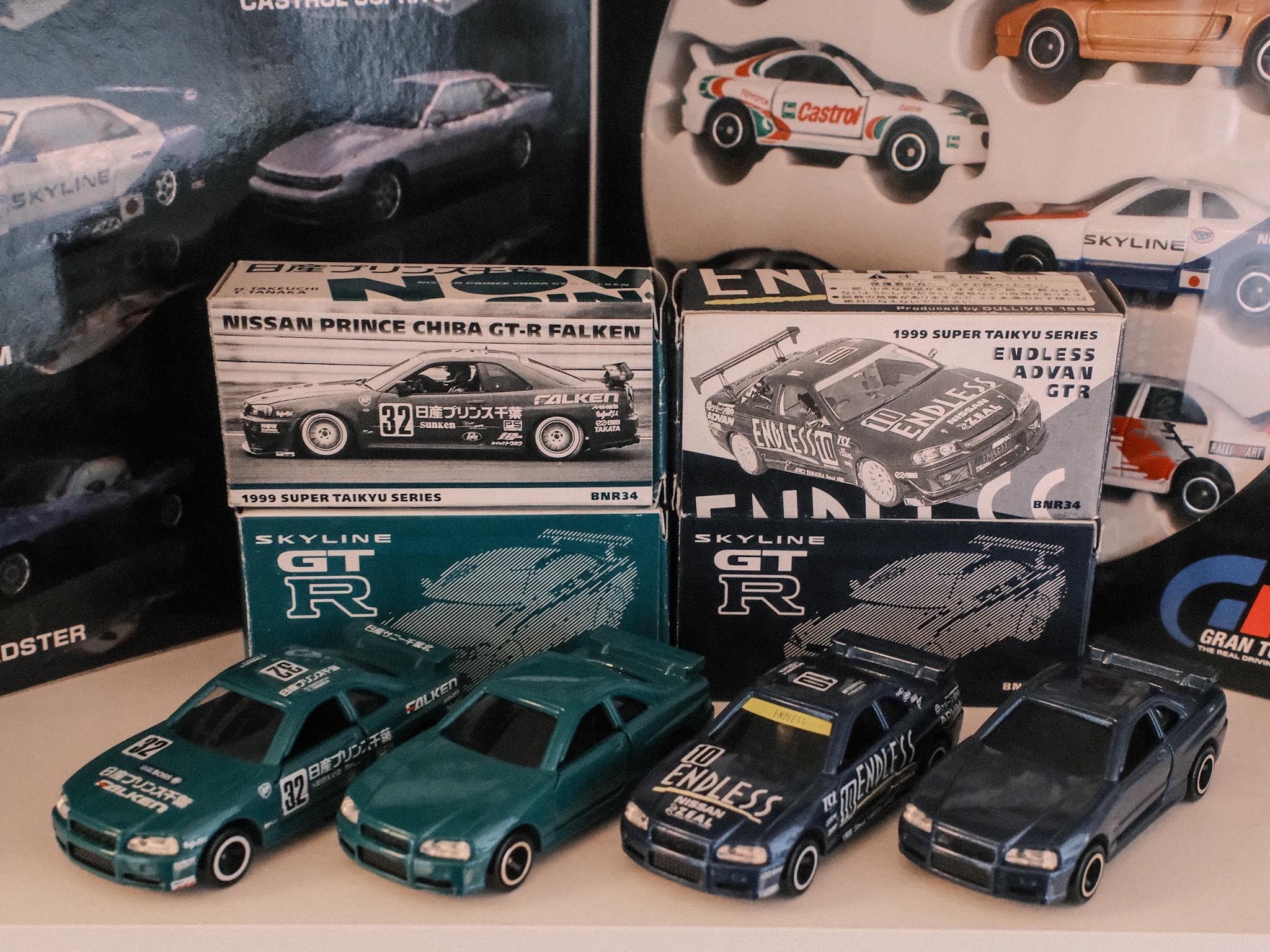 Tomica special order Falken R33 GT-R model