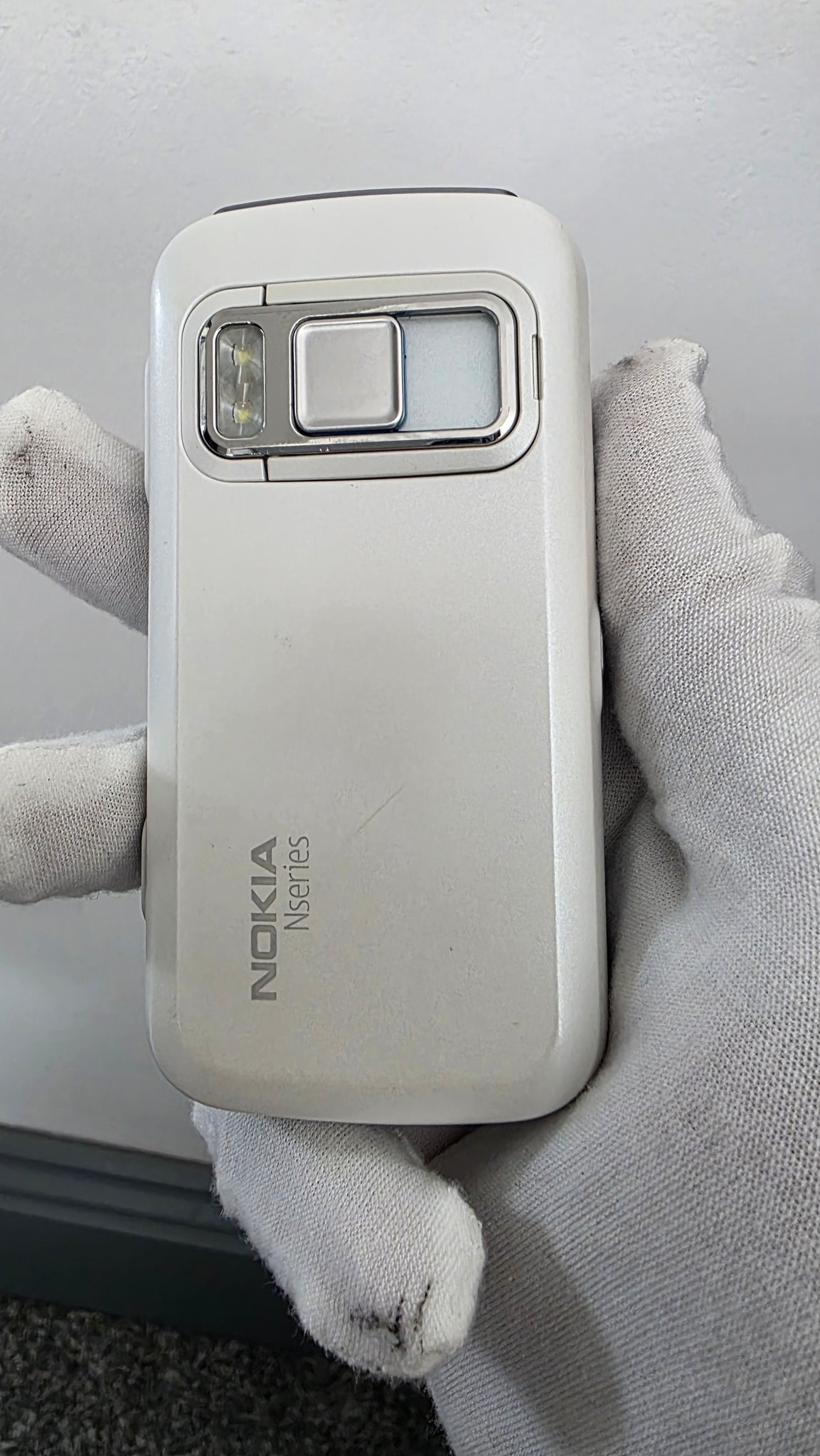 NOKIA N86 Prototype White 484 05652115 5664707BCC87 0225 Nokia