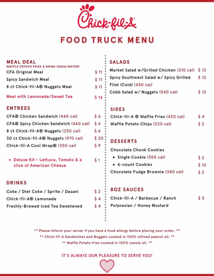 Chick-fil-A - LEOMINSTER! WE’RE BACK! The Chick-Fil-A Food Truck is ...