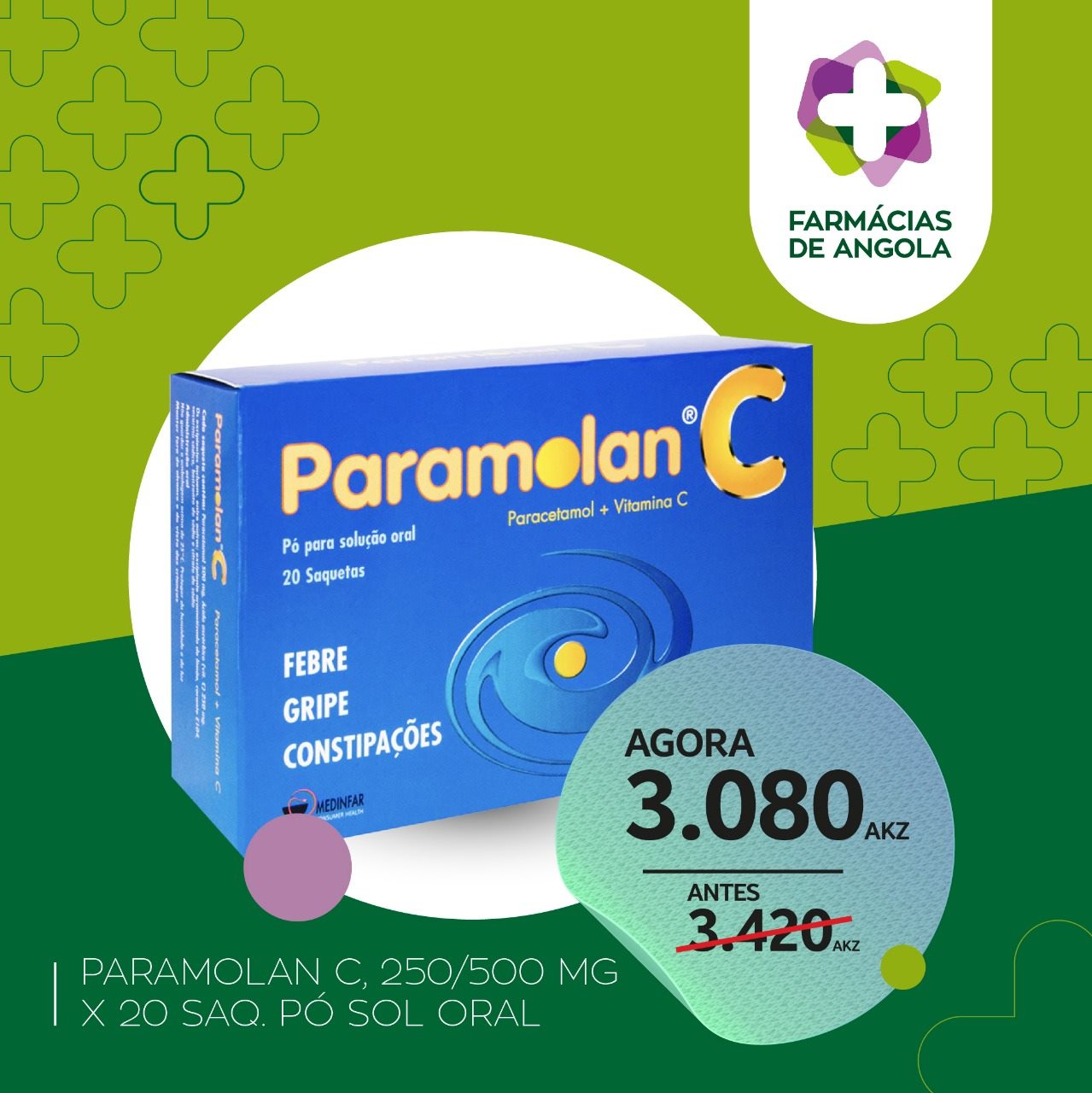 Paramolan C é um analgésico e... - Farmácias de Angola