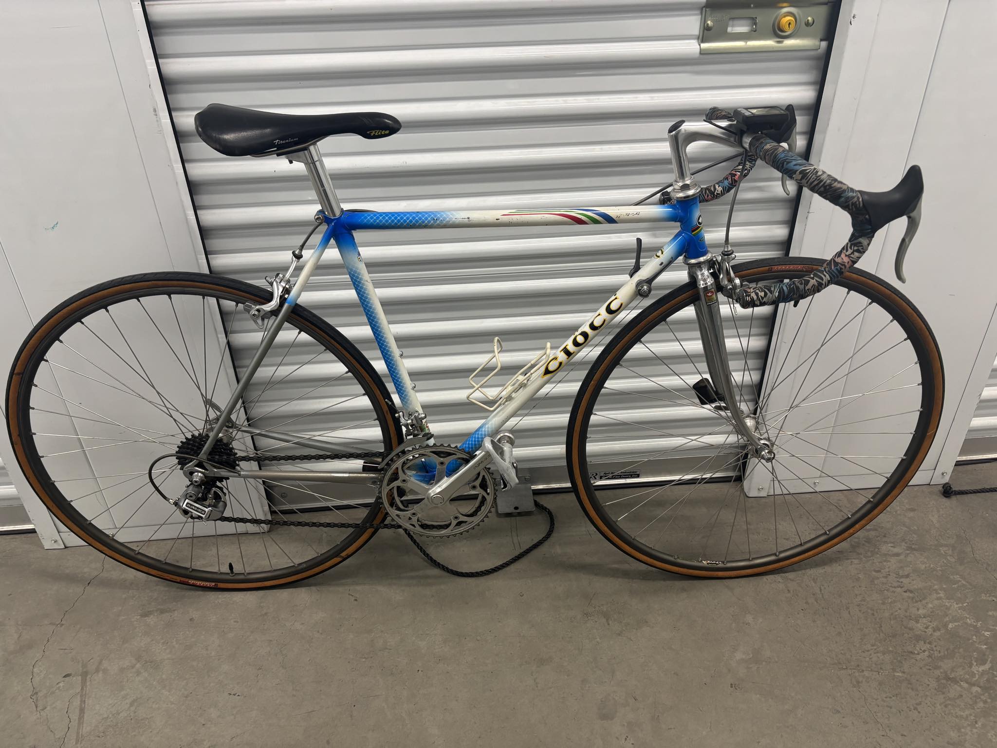 What is the model year of a bike with Columbus SLX tubing and Dura 
