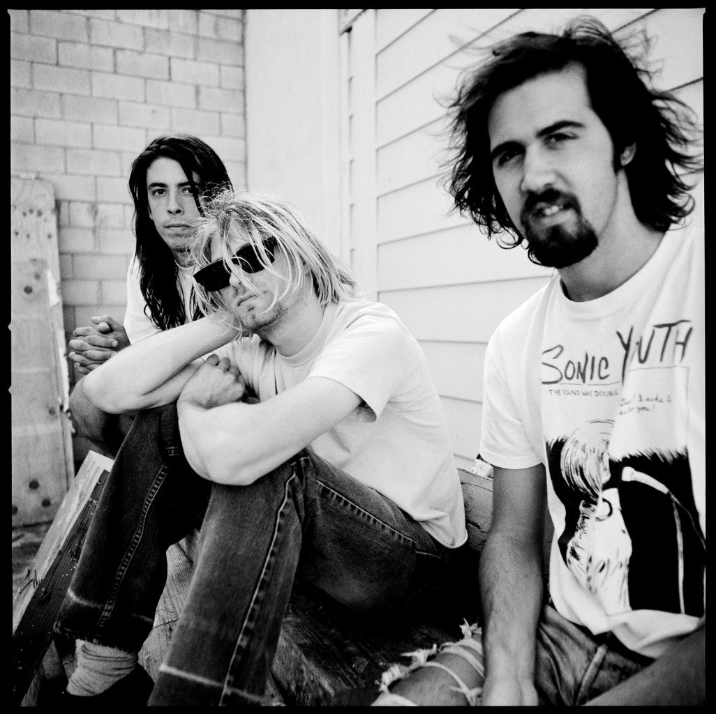 Nirvana photographed by Chris Cuffaro in Los Angeles, CA, July 22 