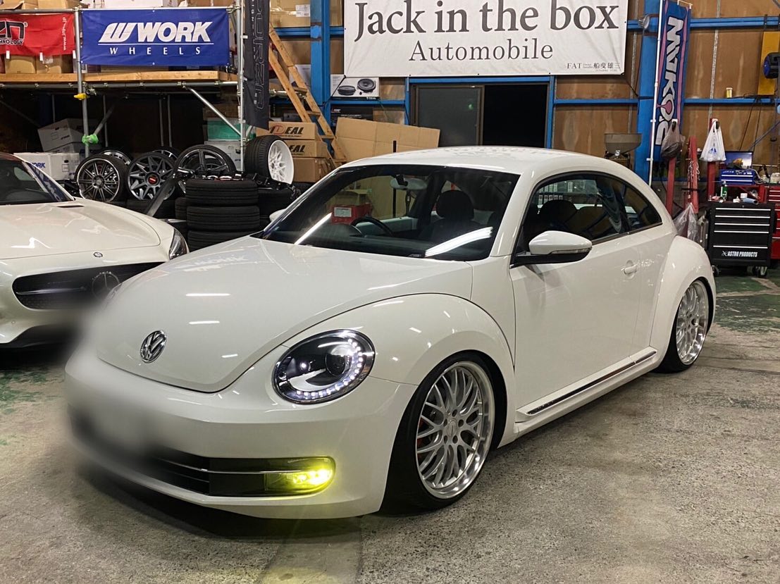 イデアルエアサスVW ザビートル/ザビートルカブリオレ/ゴルフ6ラゲッジボード付 フォルクスワーゲン ザ・ビートルご成約ありがとう ございました