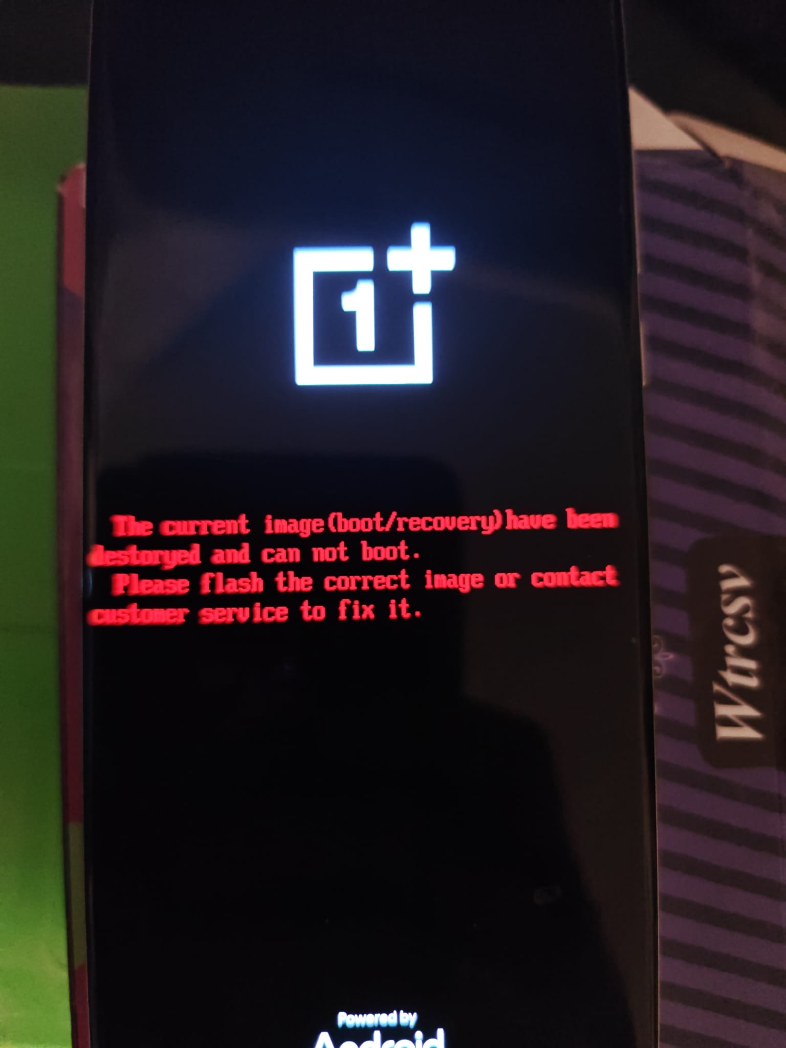 Help, we tried to reset our One Plus 13 China version and now it 