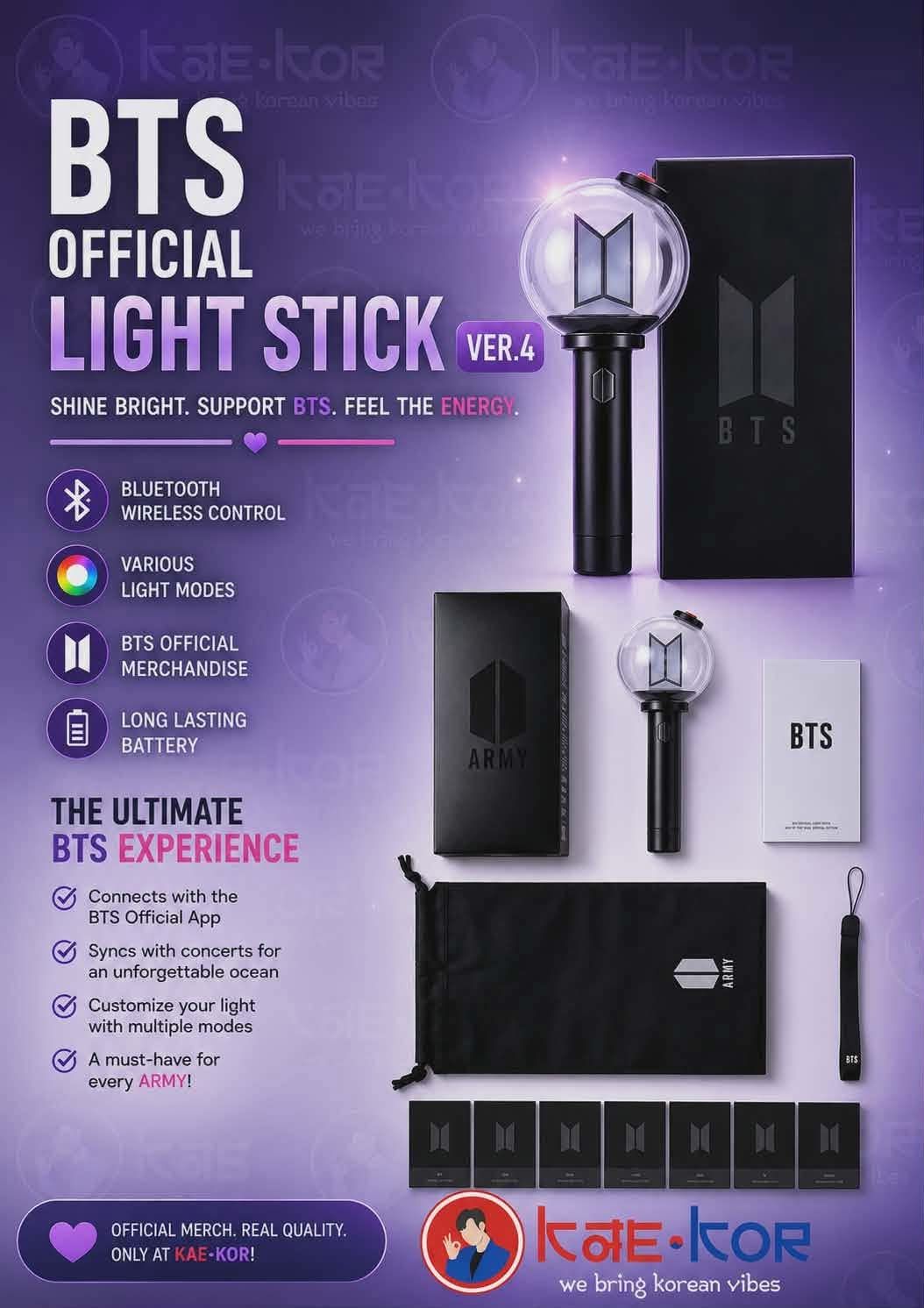 ビョンウソク OFFICIAL LIGHT stick ビョンウソク ByeonWooSeok ペン