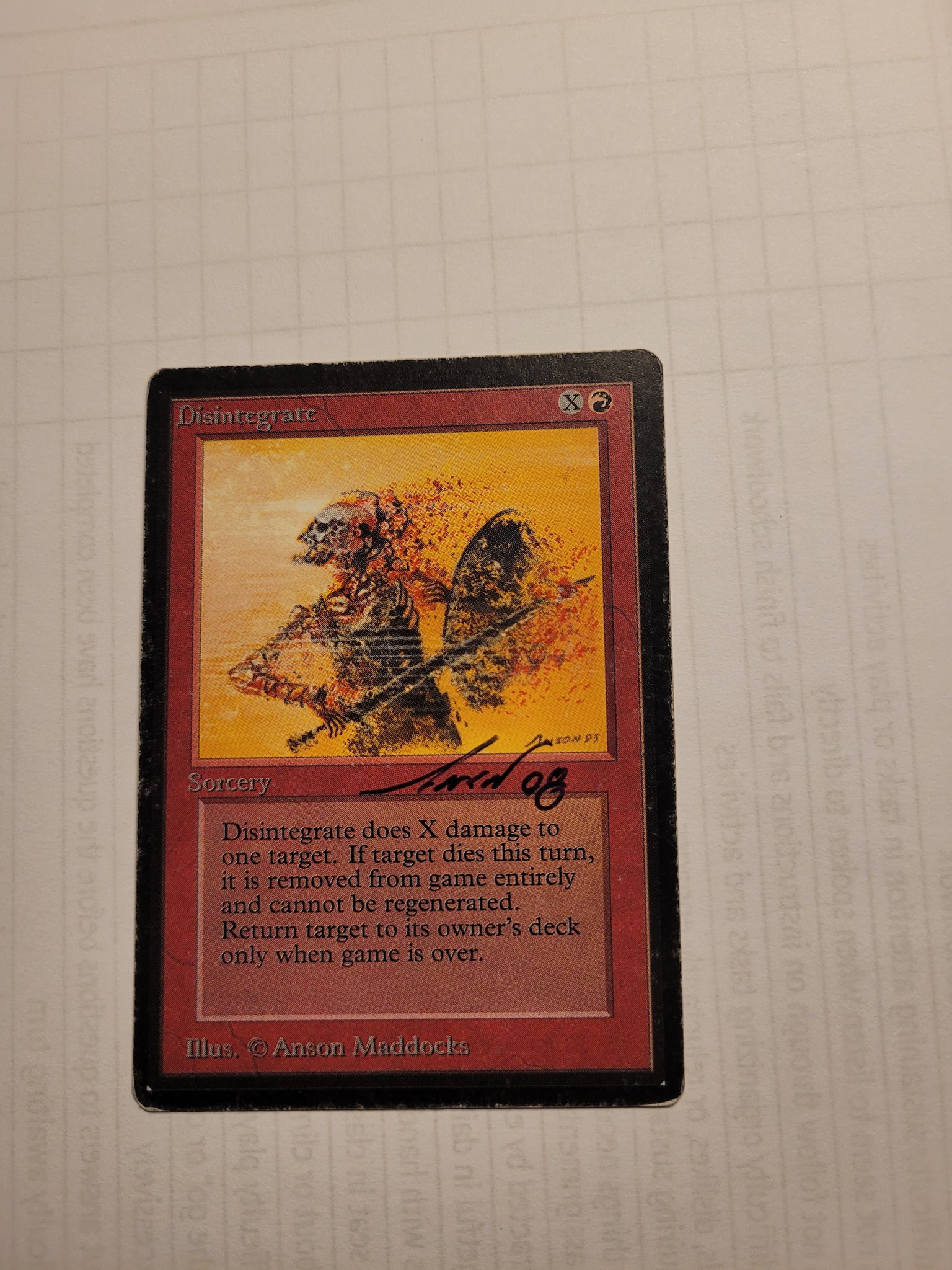 How common are Edward P. Beard Jr. autographs in Magic: The