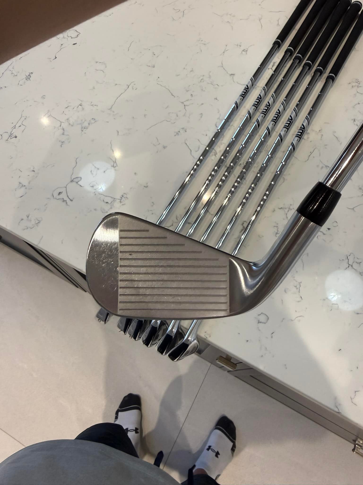 2 Sets of Irons for Sale 1) Titleist Irons T200 (2023 Model) For 