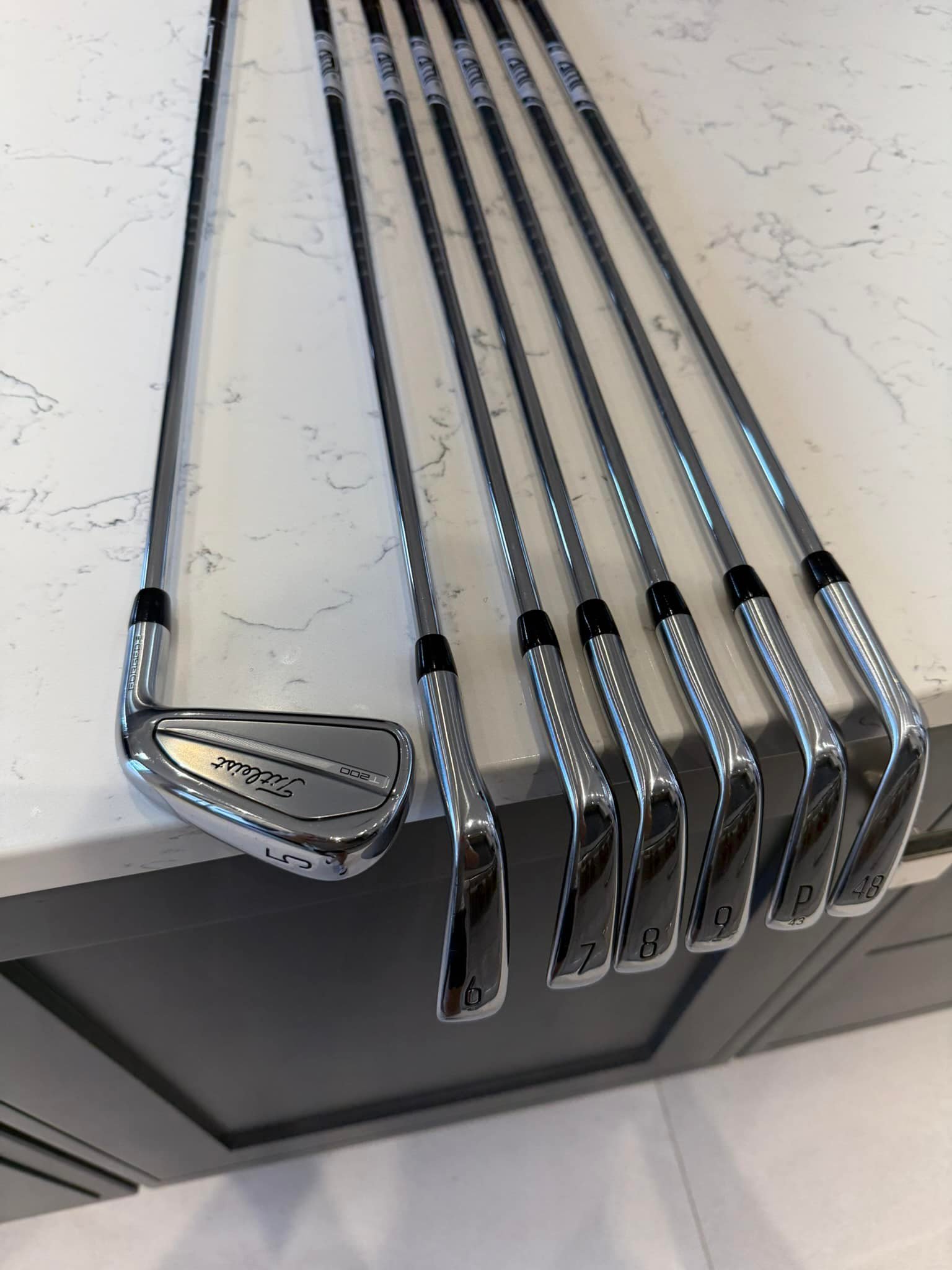 2 Sets of Irons for Sale 1) Titleist Irons T200 (2023 Model) For 