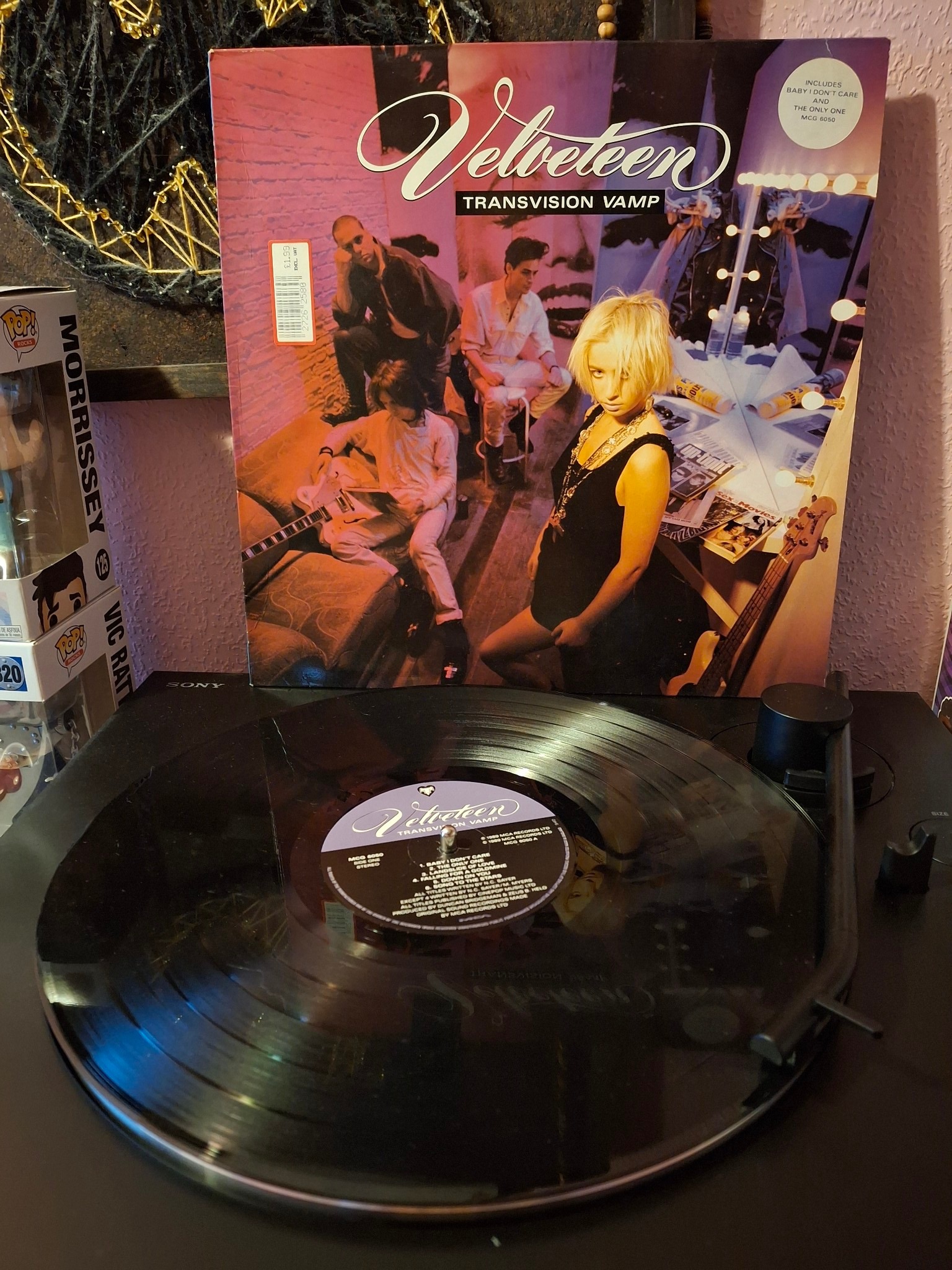 Transvision Vamp Velveteen Original 1989 recording 🔊🎶👌