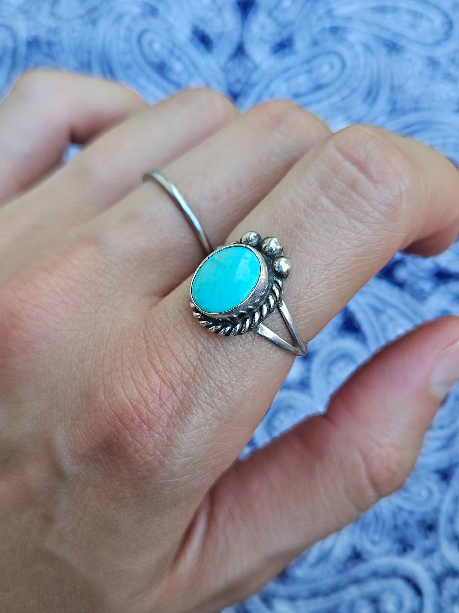 アクセサリー Navajo Y.YAZZIE STUDS RING STERLING 925 Navajo Y.YAZZIE STUDS RING STERLING 925