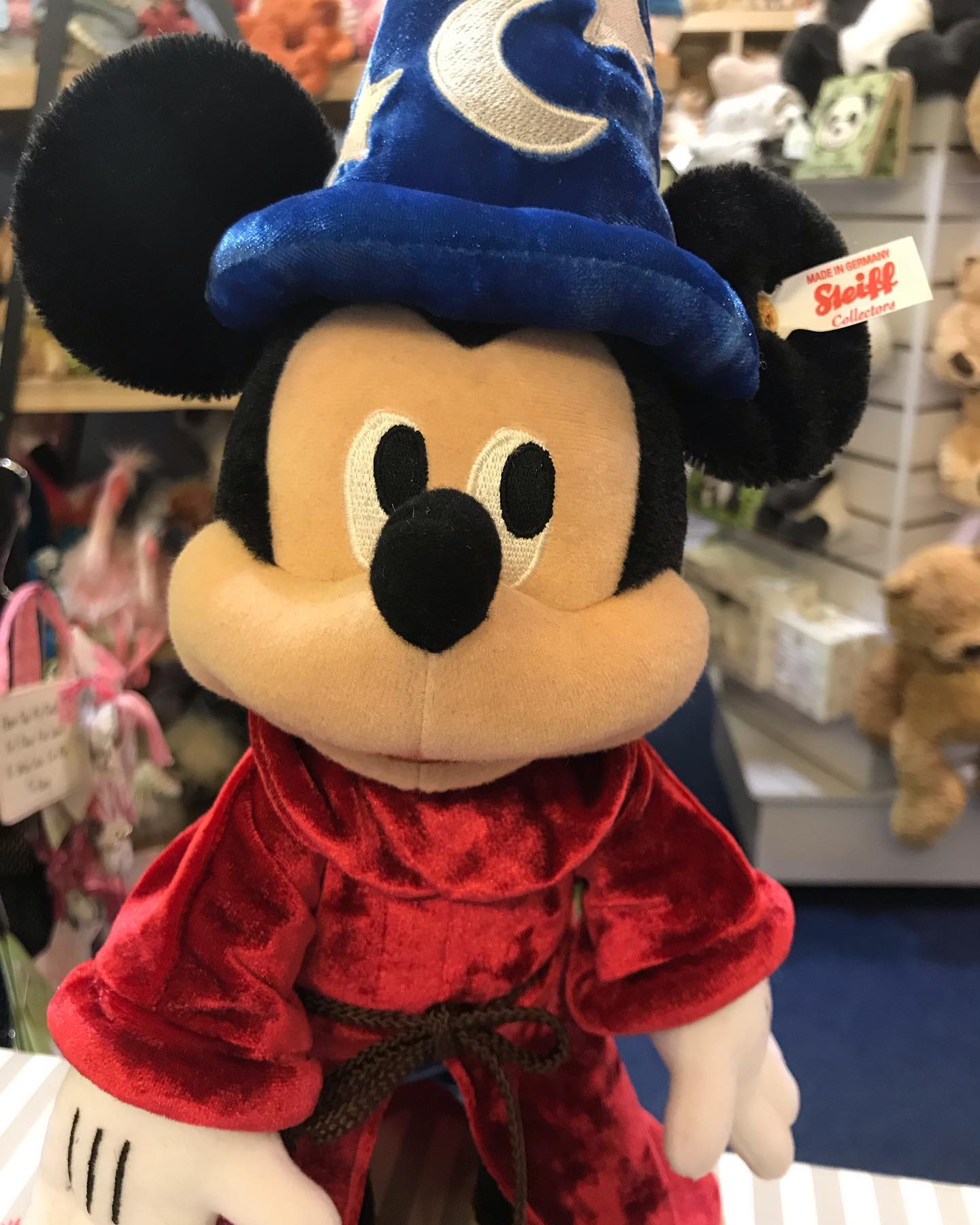 Steiff's very own Mickey Mouse: Sorcerers apprentice