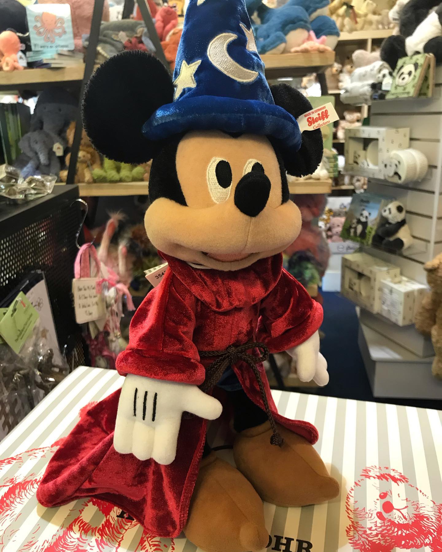 Steiff's very own Mickey Mouse: Sorcerers apprentice