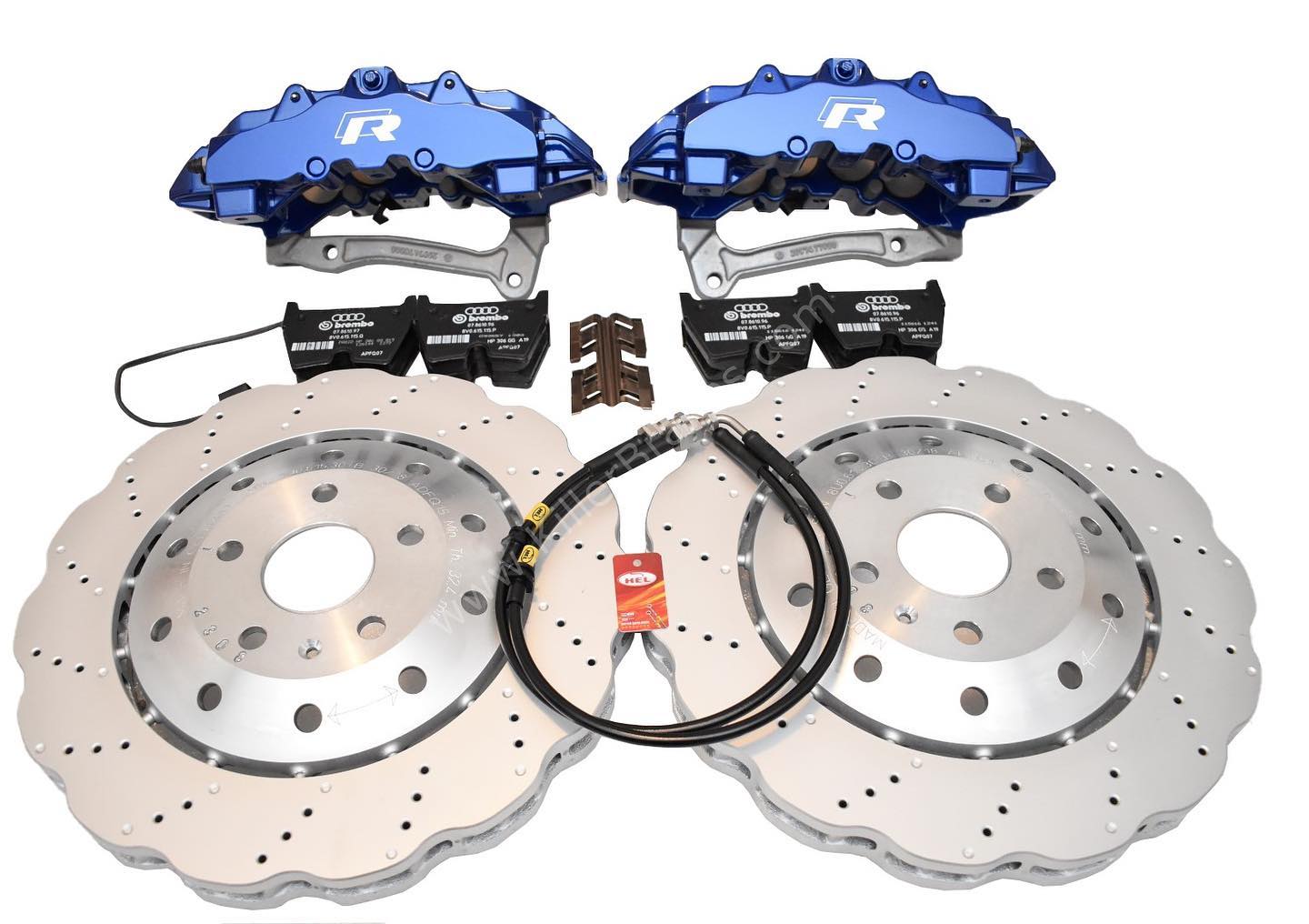 KillerBrakes - Audi RSQ3 Brembo 8pot brake kit 365x34mm wave brake 