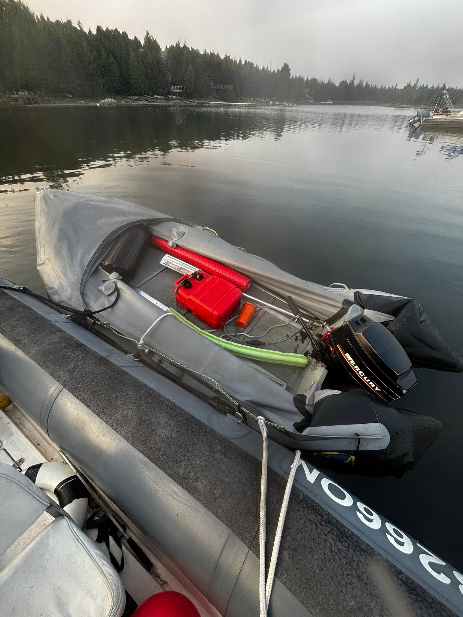 Mark2 boat suffers sudden air loss