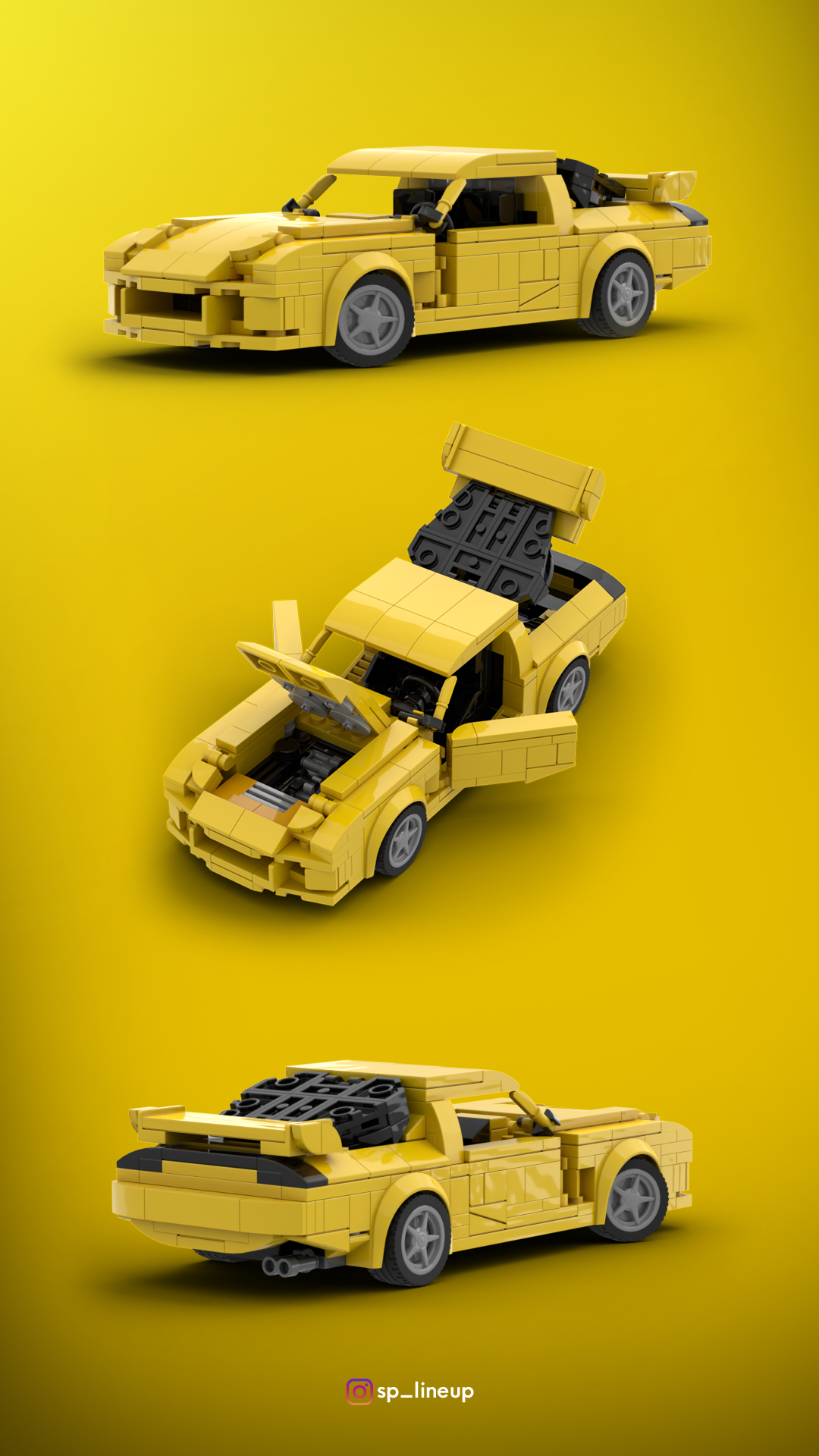Sp_lineup - A recent refresh of an old model. 1:24 scale Mazda RX7 fd ...