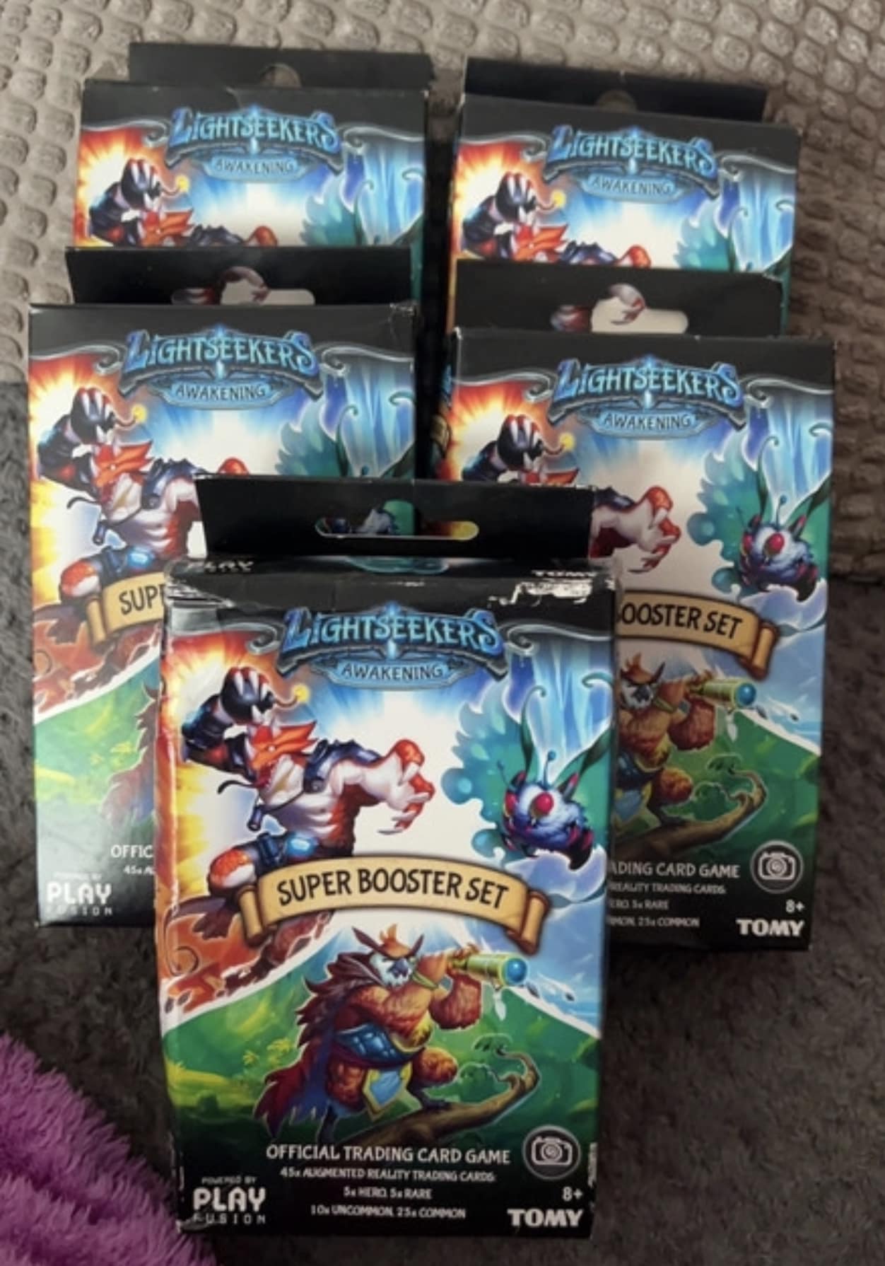 Lightseekers Awakening Trading Card Booster Box - 24 Sealed Packs, Includes Hero & Rare Cards