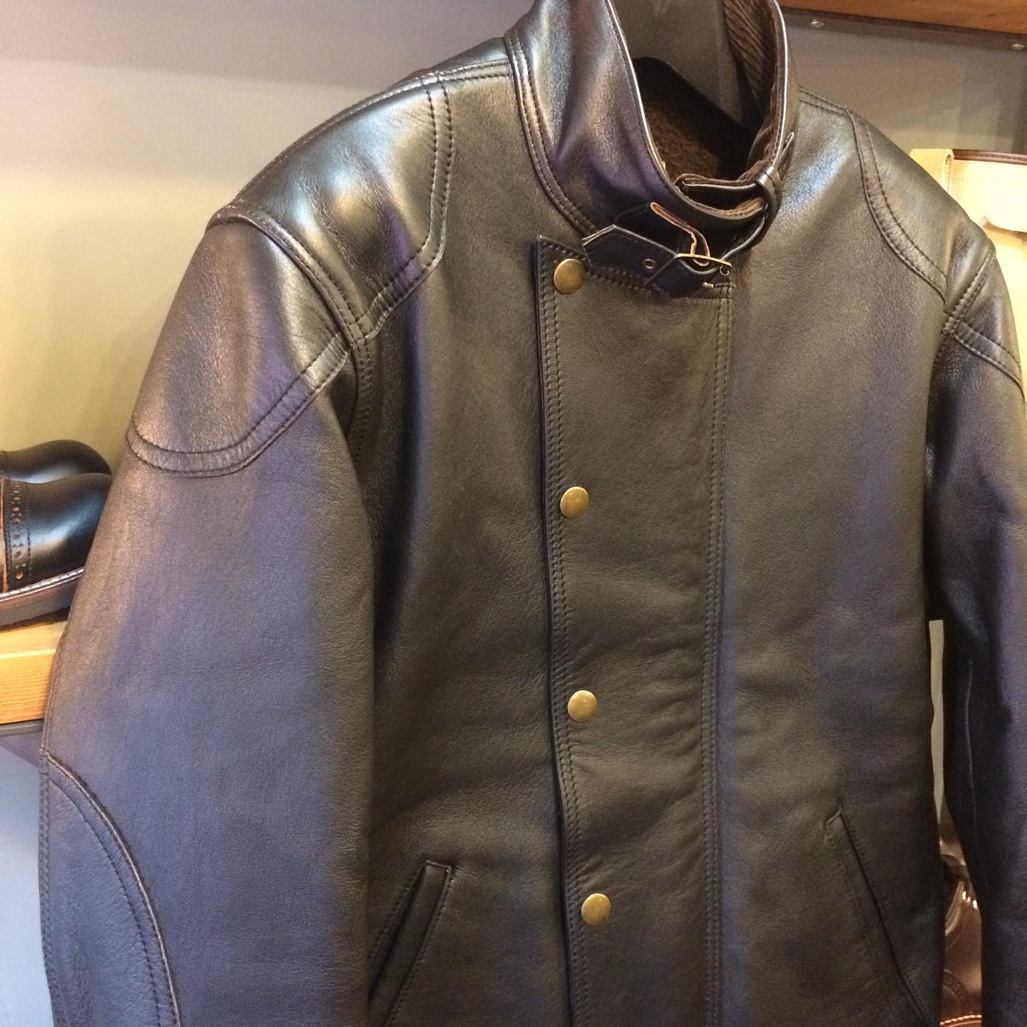 ADDICT CLOTHES JAPAN AD-09B ULSTER JACKET SHEEP (BLK/38) ¥170,000+ 