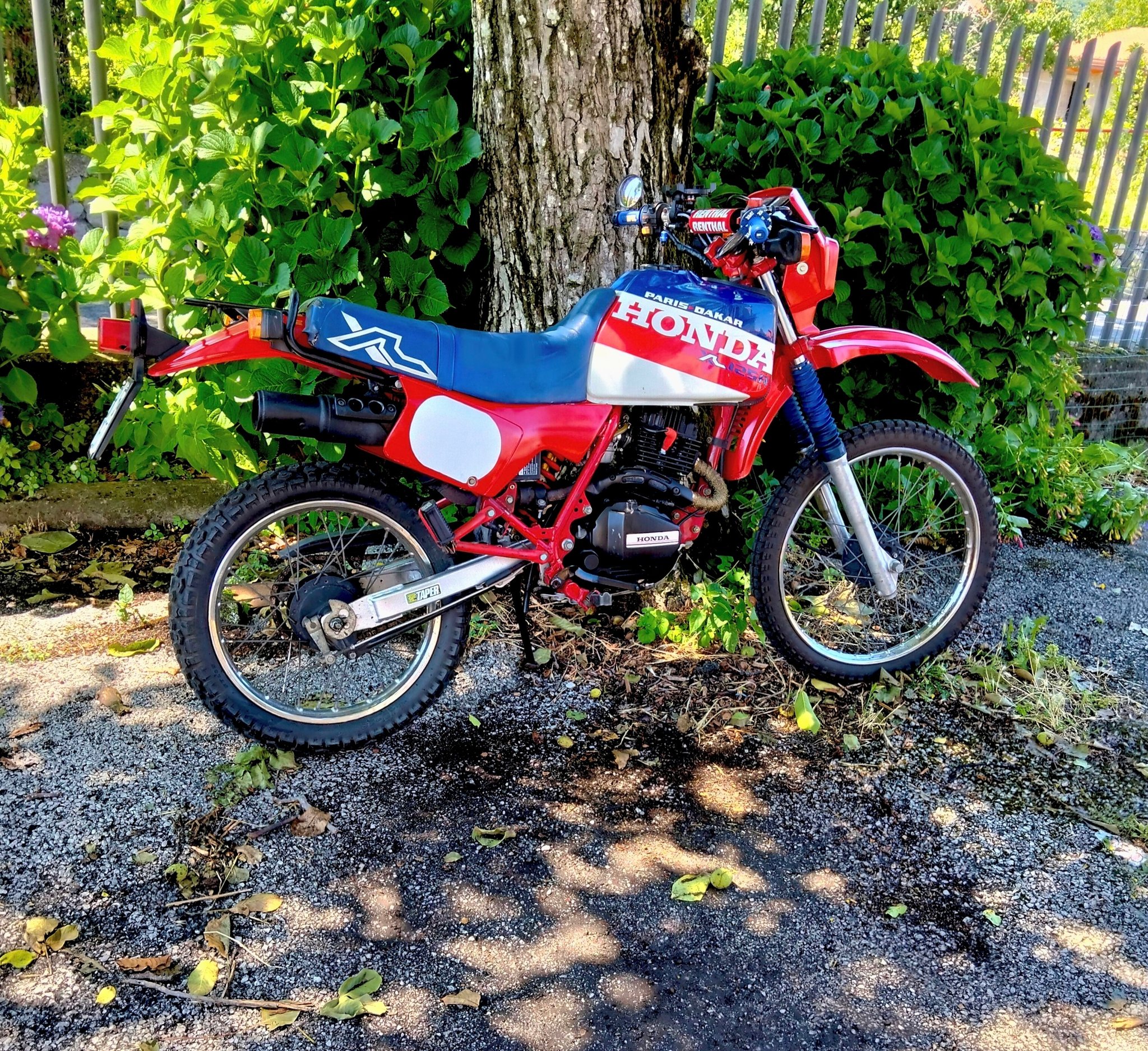 Honda XL 600 LMF 1985 Classic thumper. Paris Dakar - On eBay Now
