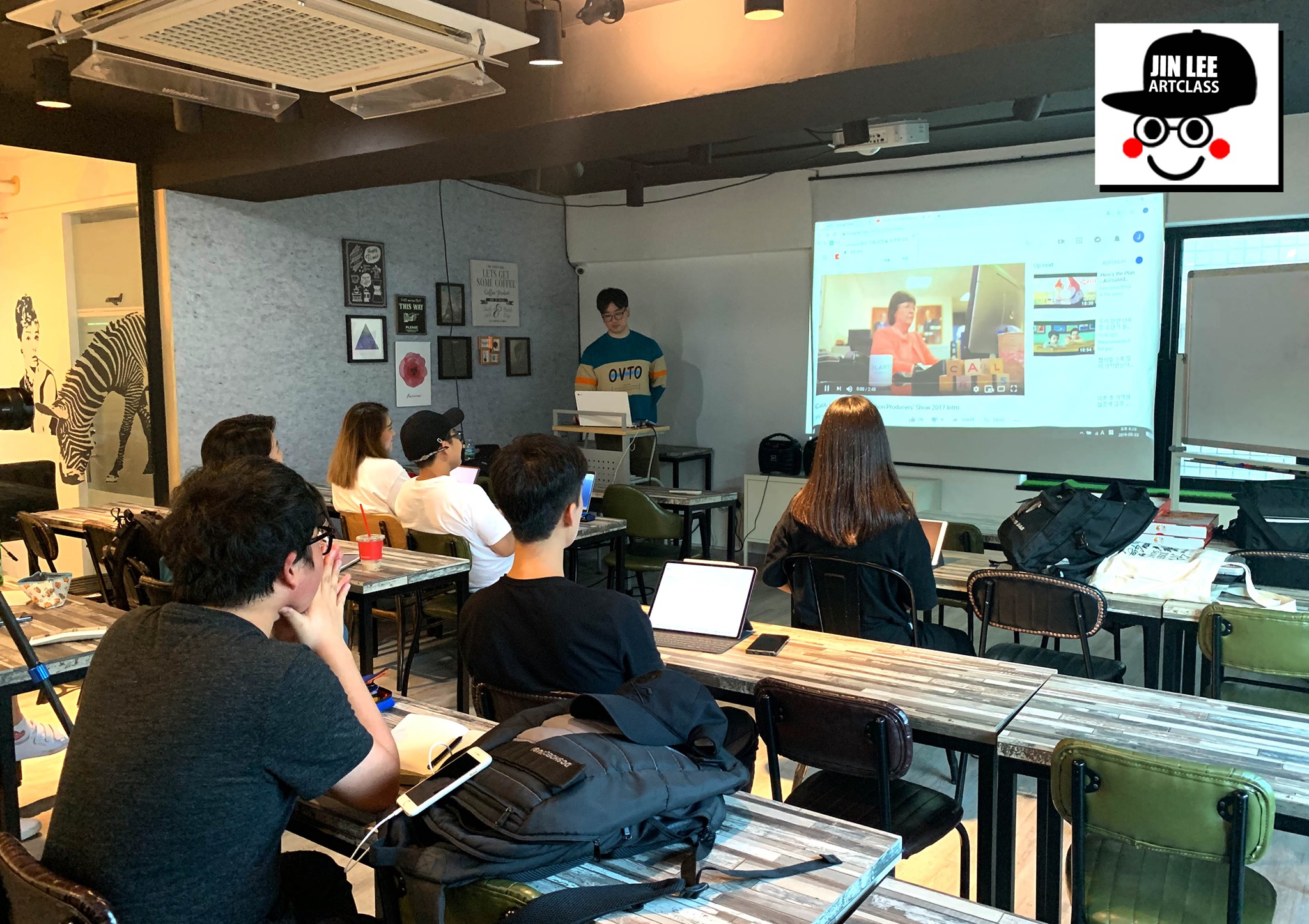 24700 - JINLEE ART CLASS Special Lecture CALARTS 이정호 재학생 