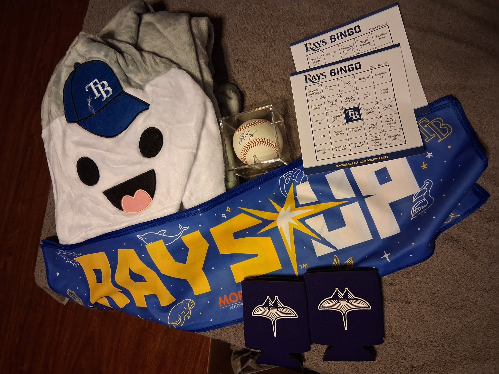 Tampa Bay Rays Fan Club | My son and I made it to the watch party ...