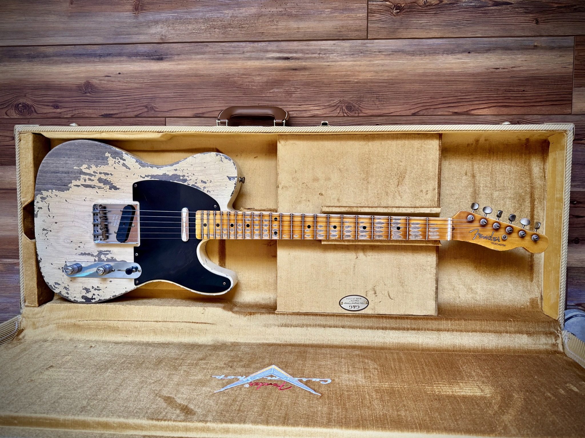 Owner's 21'-22' Fender Custom Shop 59 Telecaster with Curtis Novak