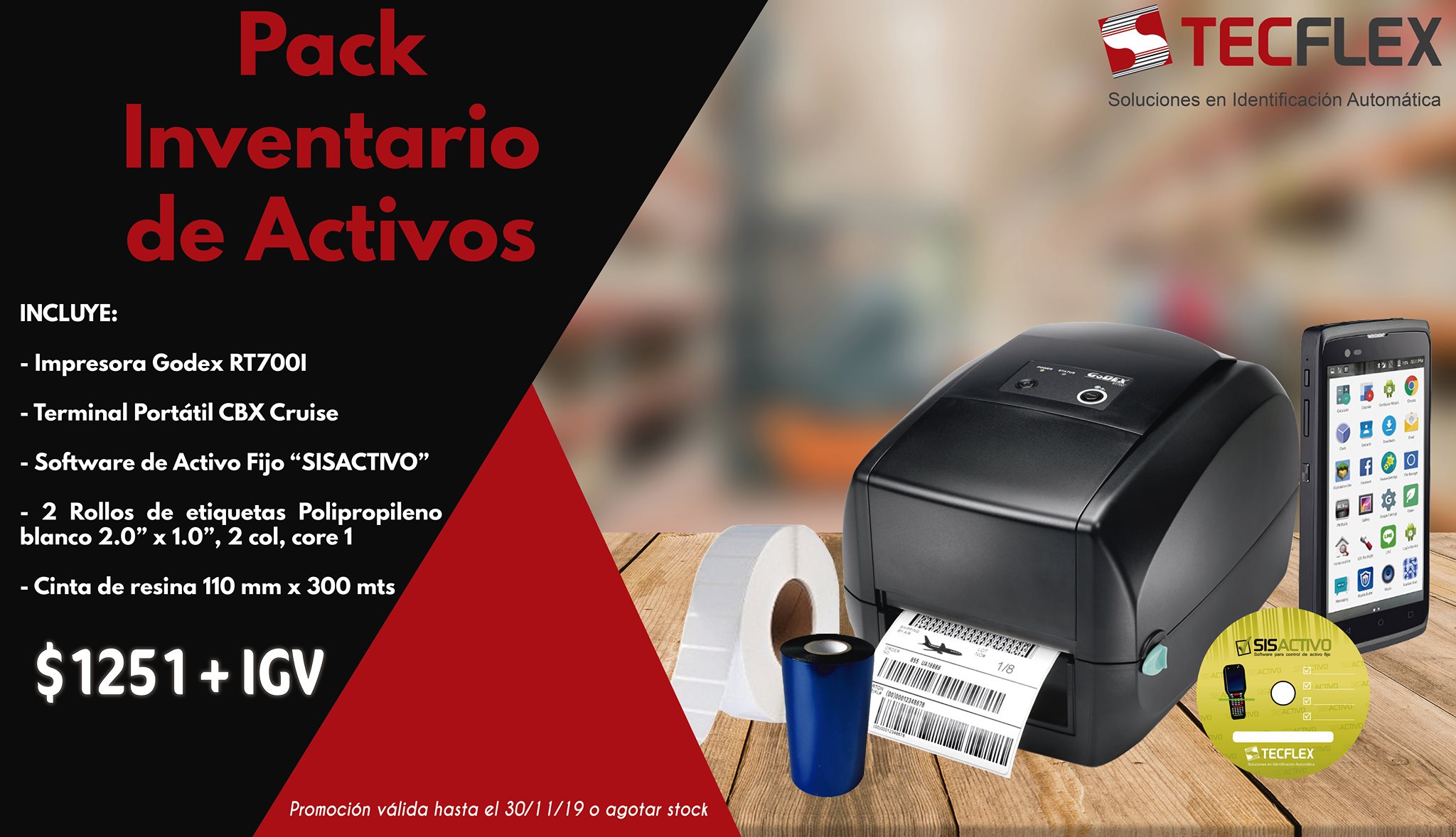 Tecflex - 🚨🚨 ¡PROMOCIÓN! PACK DE INVENTARIO DE ACTIVOS🚨🚨... | Facebook