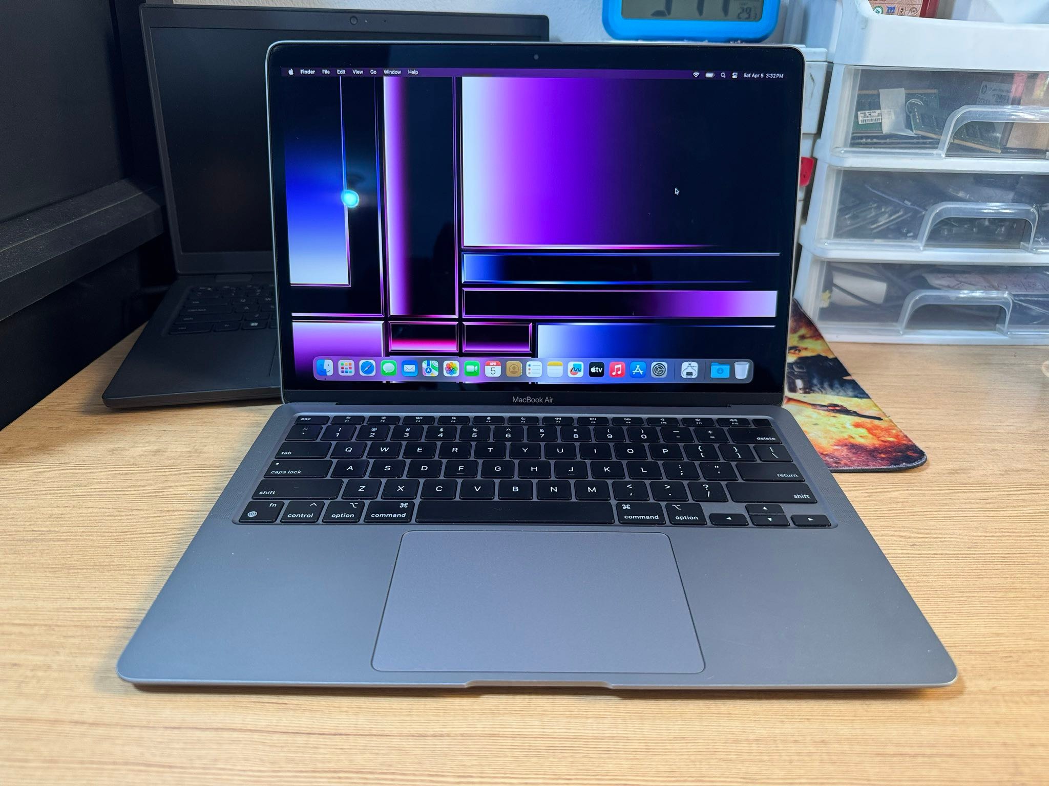 ptpa macbook air m1 2020 95 percent battery 256 apple ssd 8gb ram 