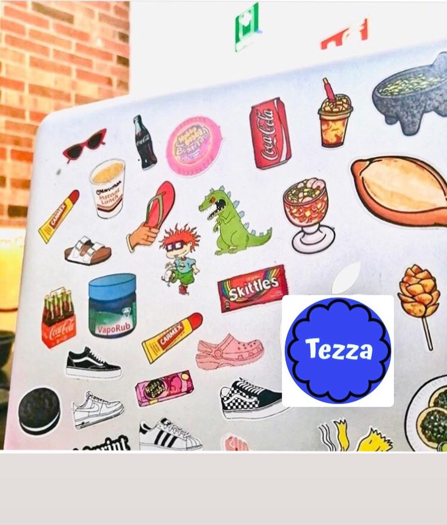 Tezza - Te hago la planilla de stickers para tu refri,...